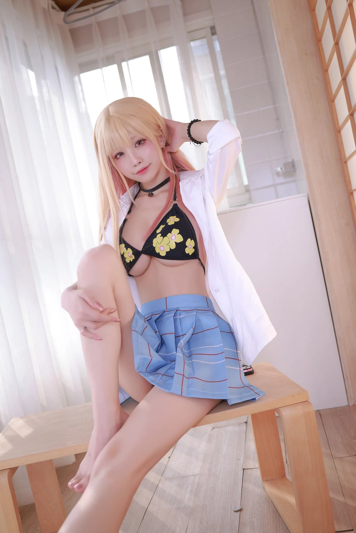 水淼aqua Cosplay Vol.117 Marin Kitagawa 喜多川海夢