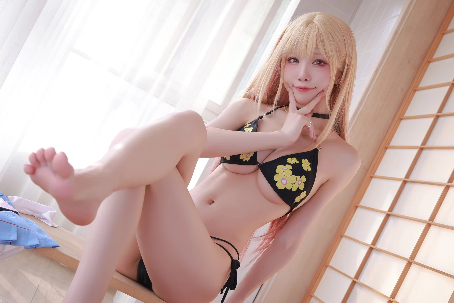 水淼aqua Cosplay Vol.117 Marin Kitagawa 喜多川海夢