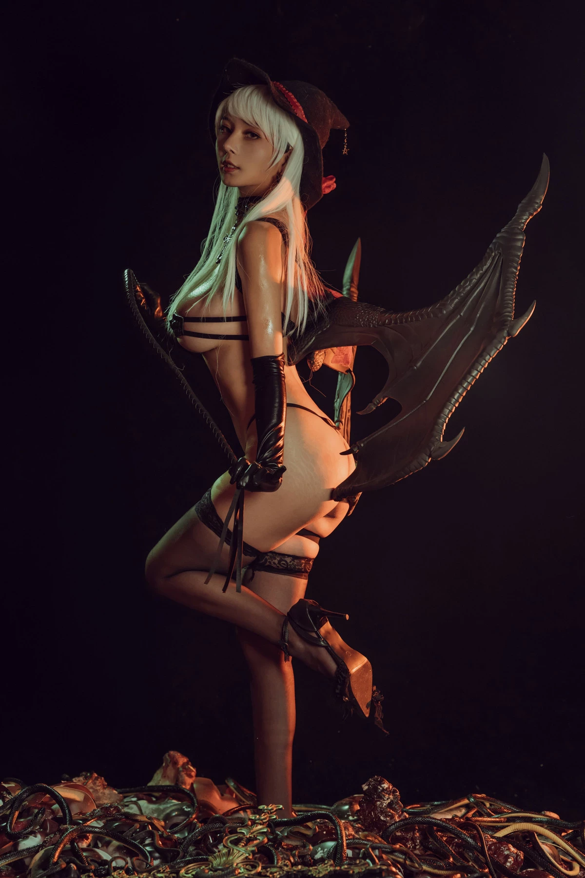 雲溪溪 Cosplay 奶桃 惡魔姐姐