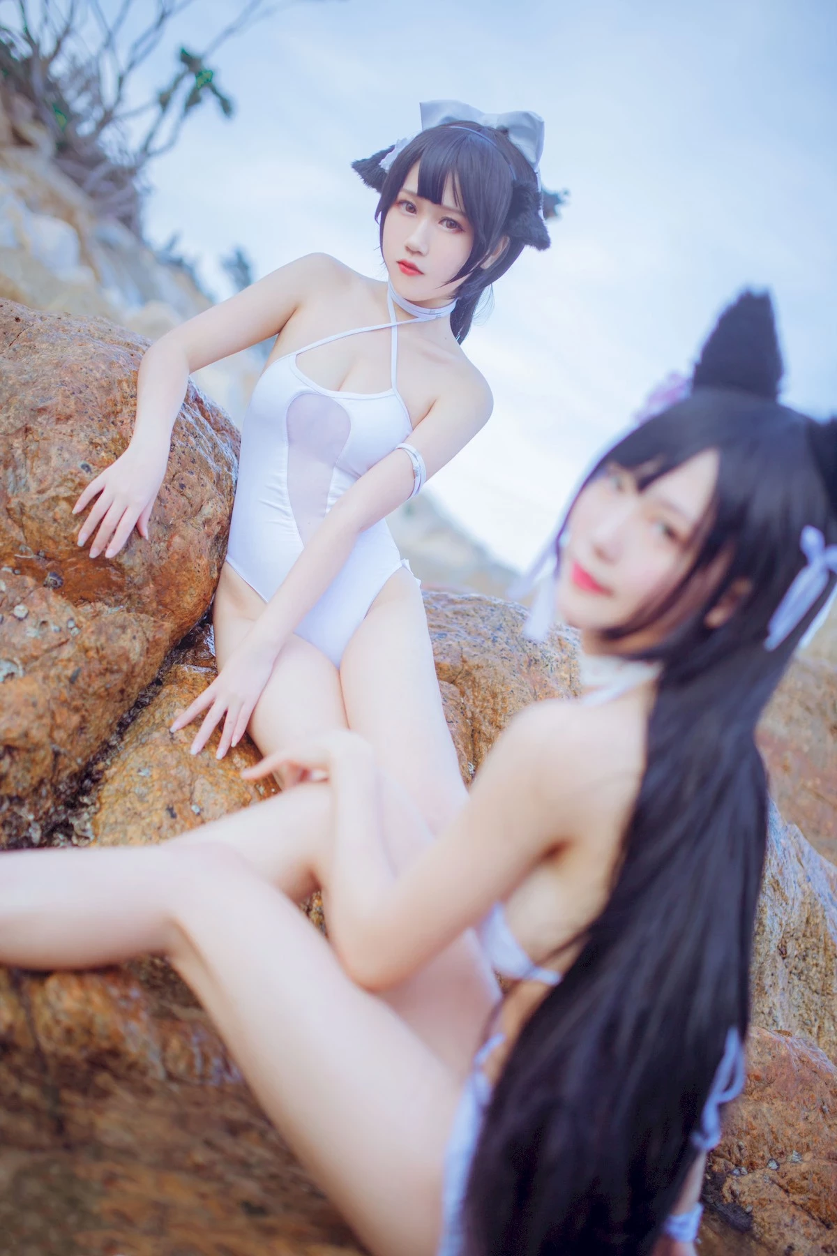 Cosplay 抖娘利世 Atago & Takao