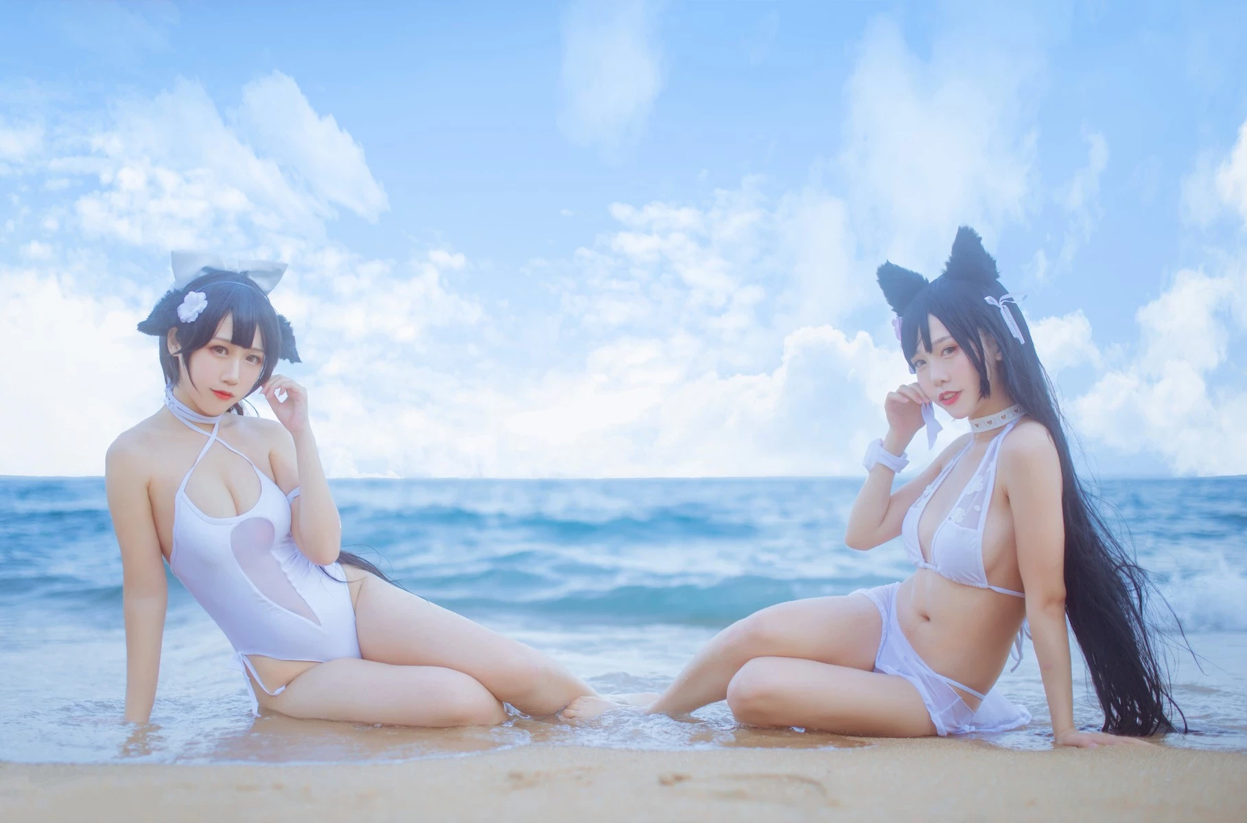 Cosplay 抖娘利世 Atago & Takao