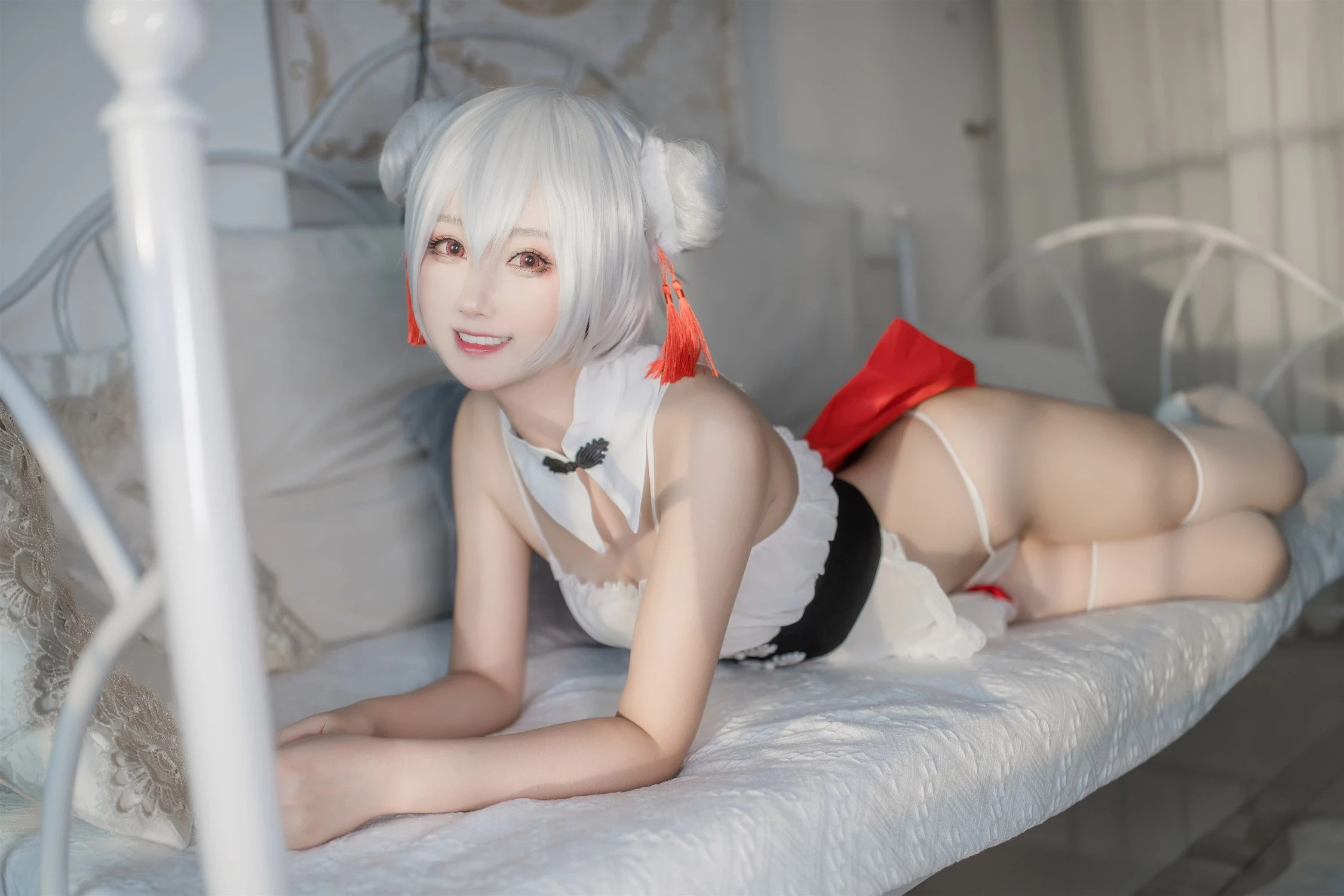 Cosplay 羽生三未 中華廚娘