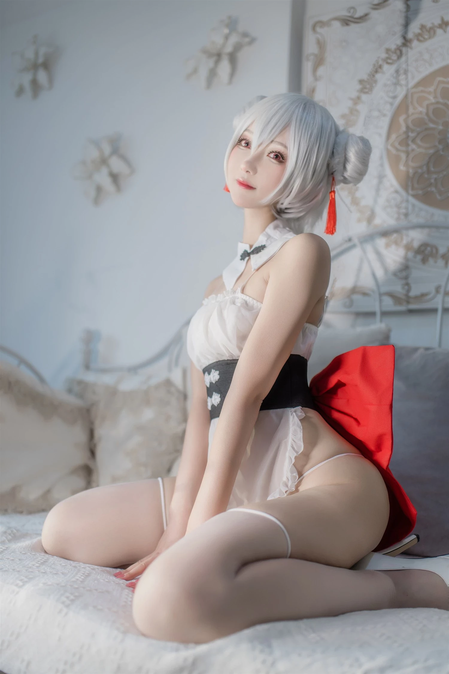 Cosplay 羽生三未 中華廚娘