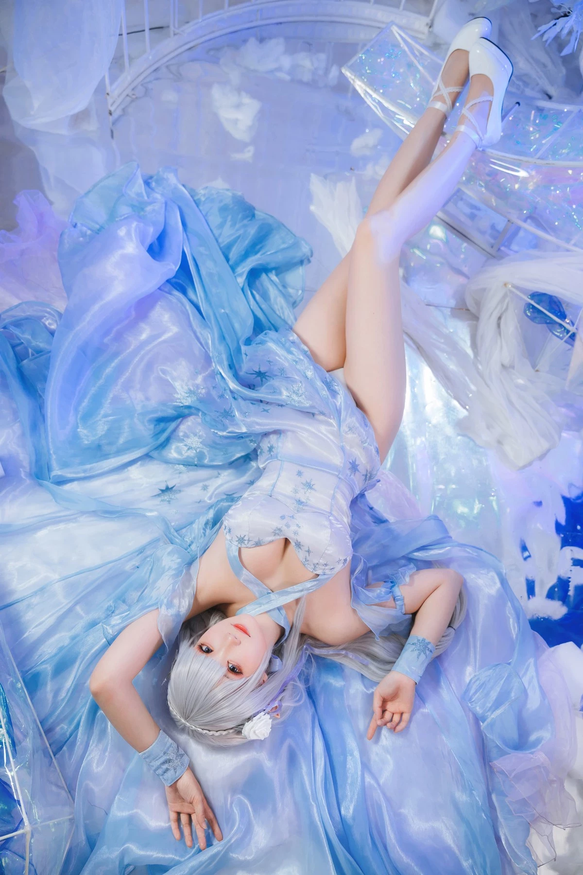 Cosplay 瓜希醬 愛蜜莉雅 水晶禮服