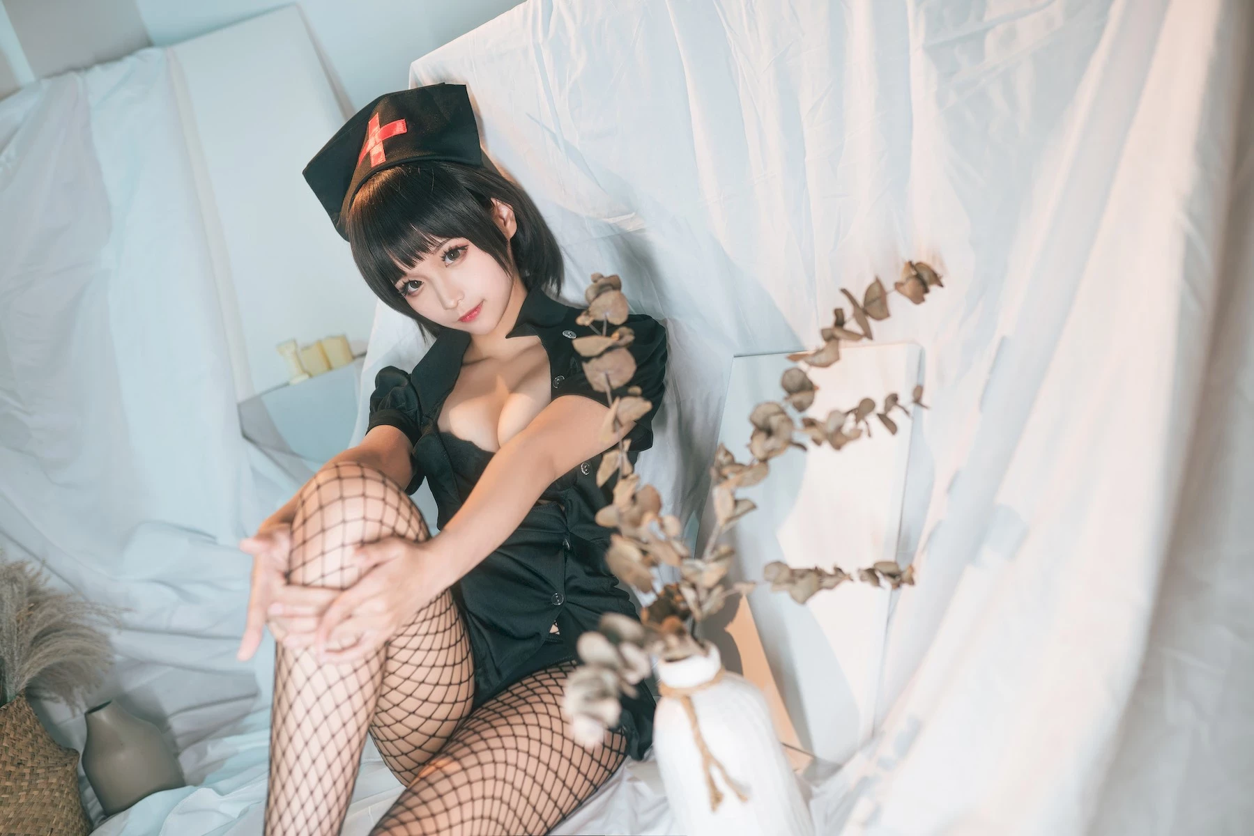 Cosplay 蠢沫沫 Chunmomo 護士 Dark Nurse