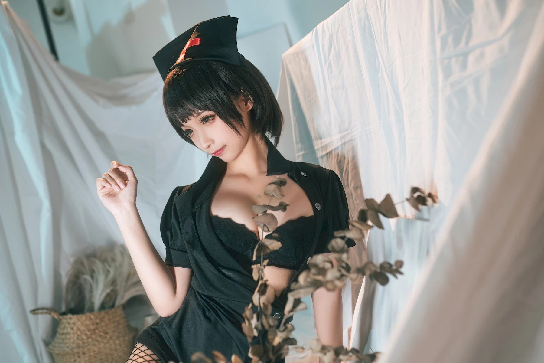 Cosplay 蠢沫沫 Chunmomo 護士 Dark Nurse