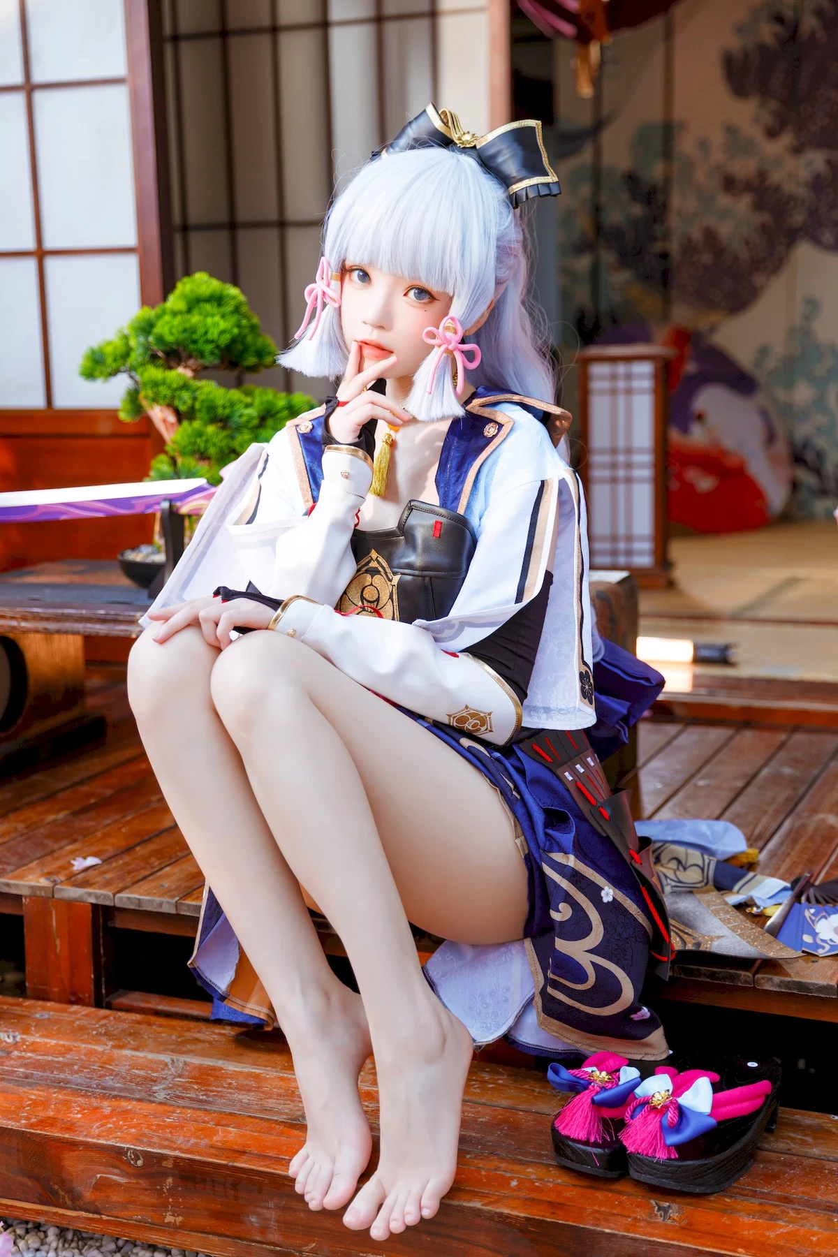 Cosplay 桜桃喵 神里綾華 Ayaka Kamisato