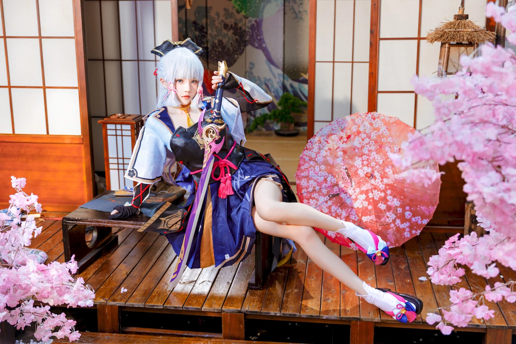 Cosplay 桜桃喵 神里綾華 Ayaka Kamisato