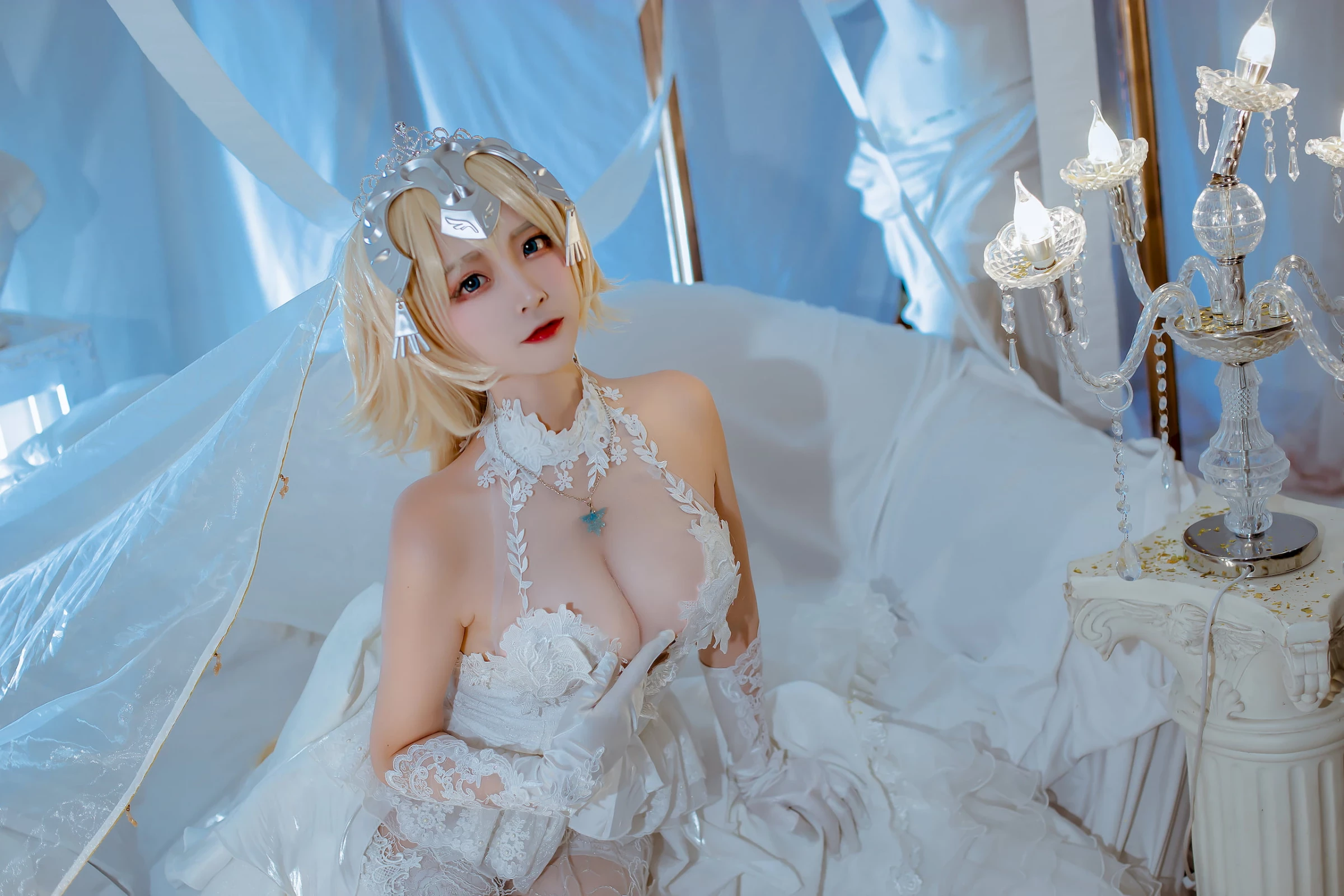 FGO 貞德 天使新娘 @二佐Nisa - Jeanne Darc Bride [12P]