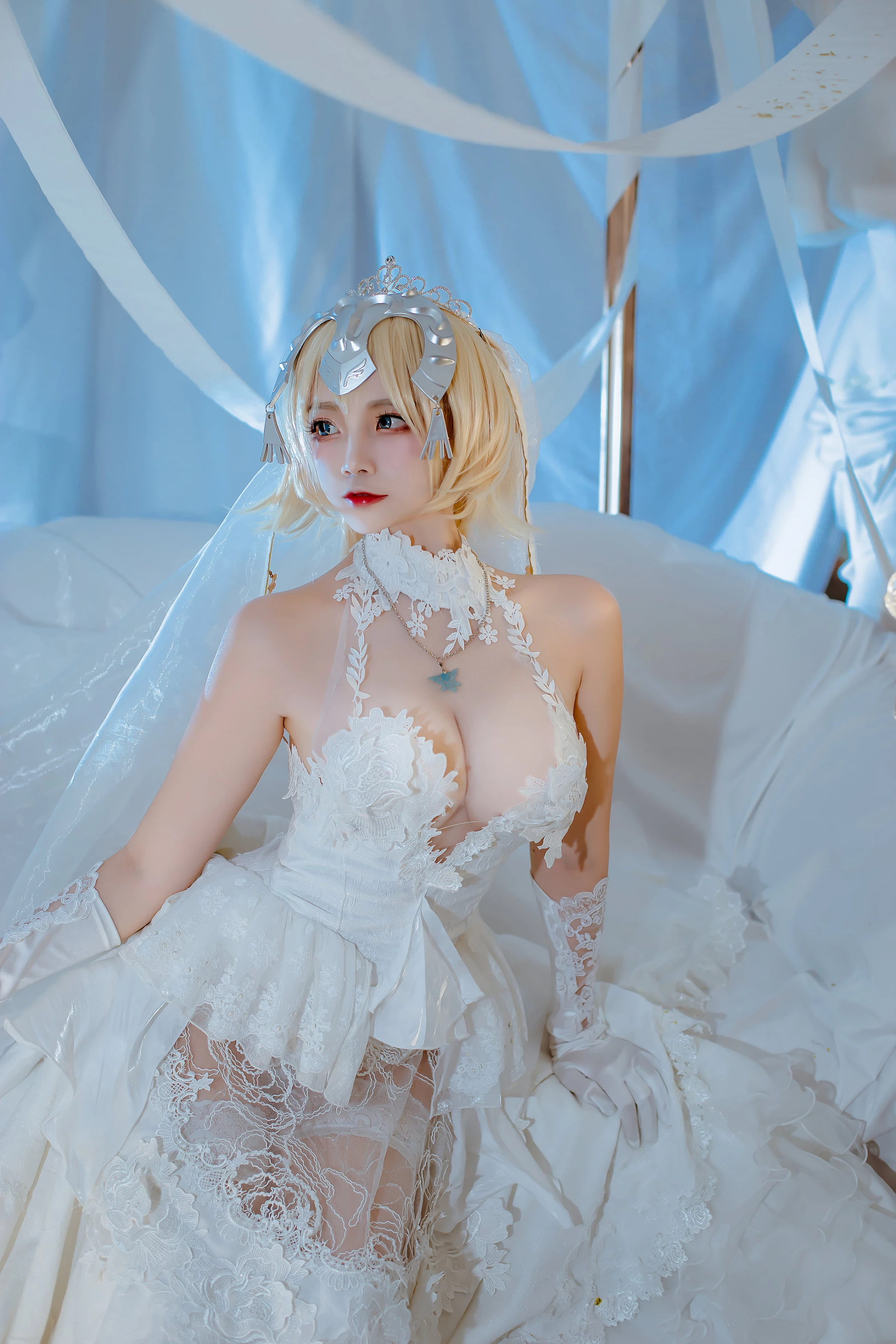 FGO 貞德 天使新娘 @二佐Nisa - Jeanne Darc Bride [12P]