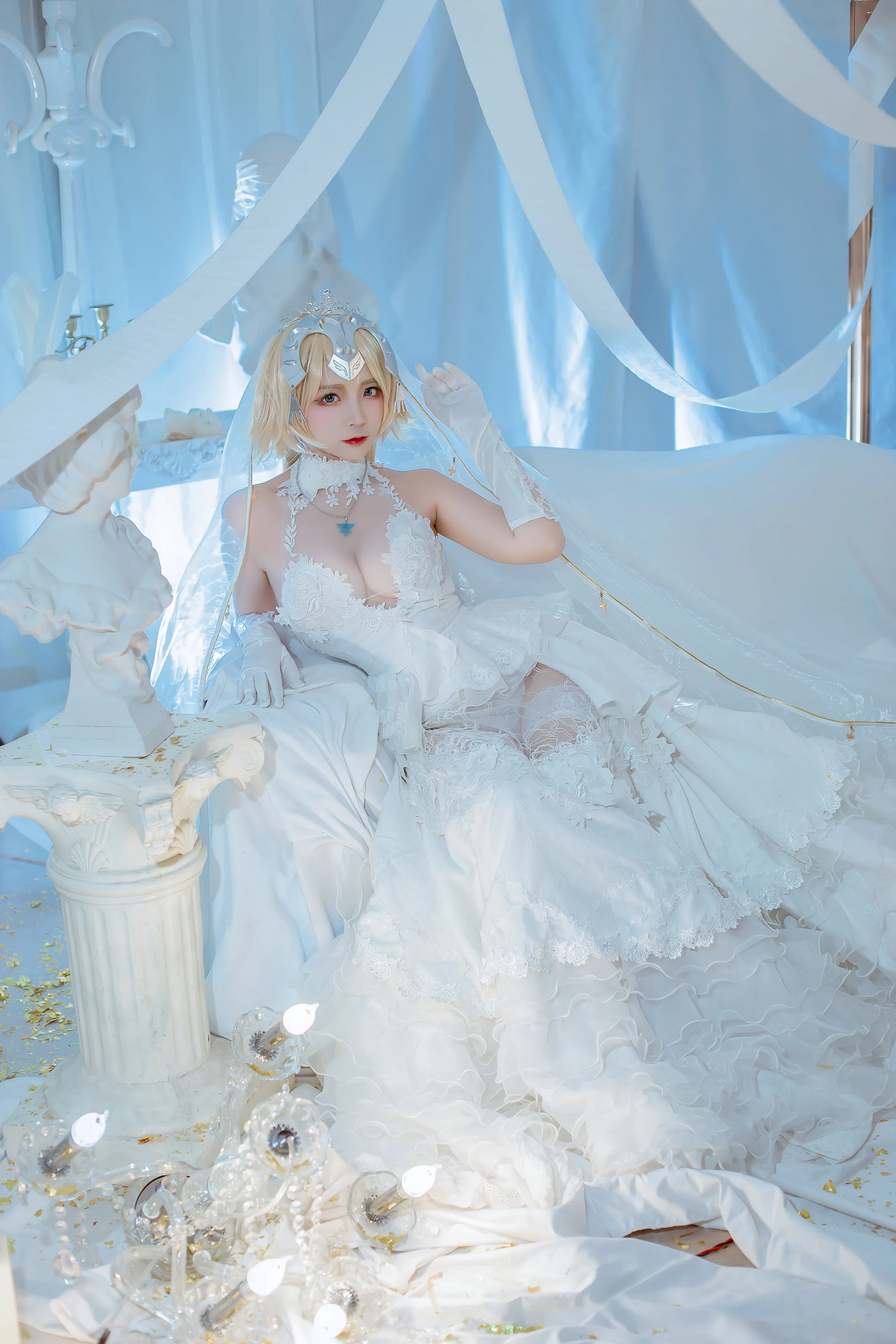 FGO 貞德 天使新娘 @二佐Nisa - Jeanne Darc Bride [12P]