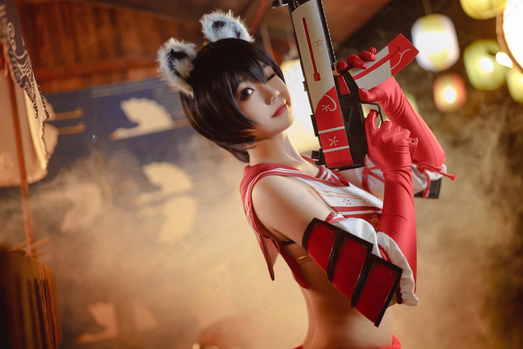 Ganlory 啊日日 Cosplay 春日ツバキ Kasuga Tsubaki