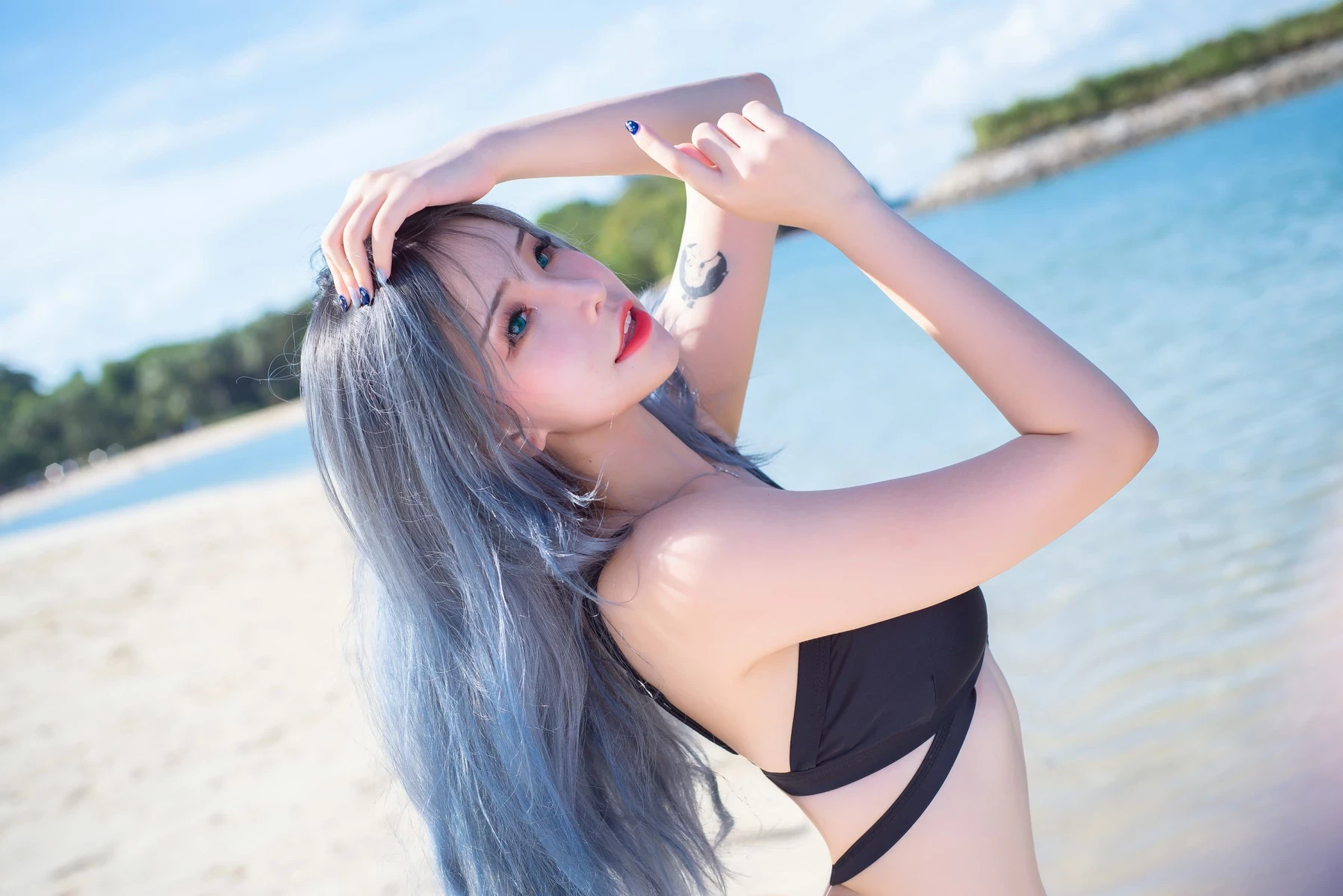 Plant Lily 花リリ Cosplay Beach lily