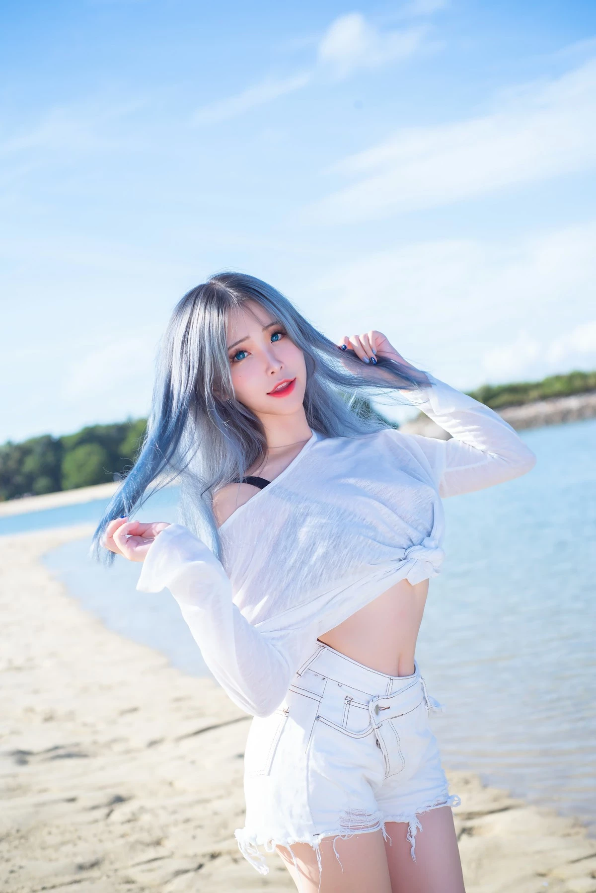 Plant Lily 花リリ Cosplay Beach lily