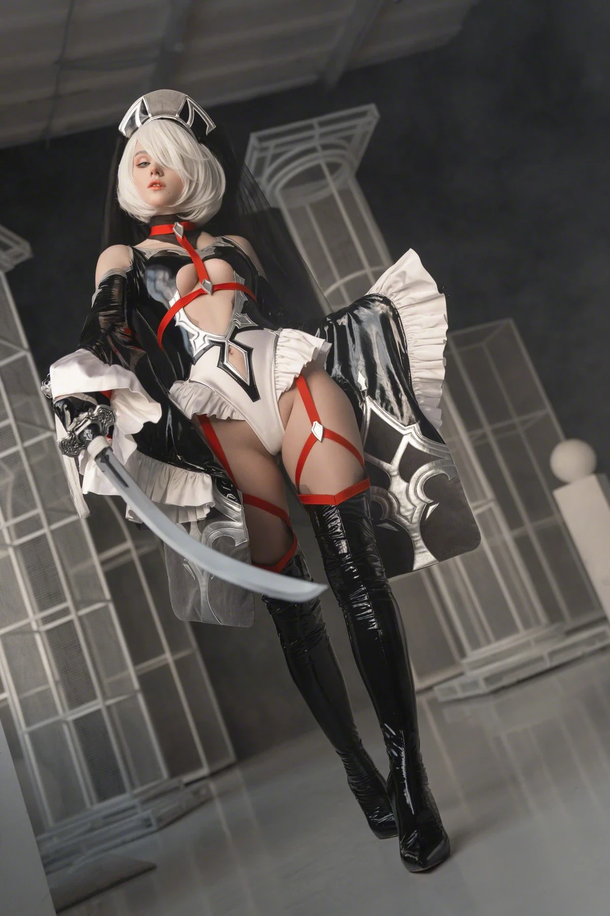 Shirogane Cosplay 2B ヨルハ2號Ｂ型 Bride Ver.