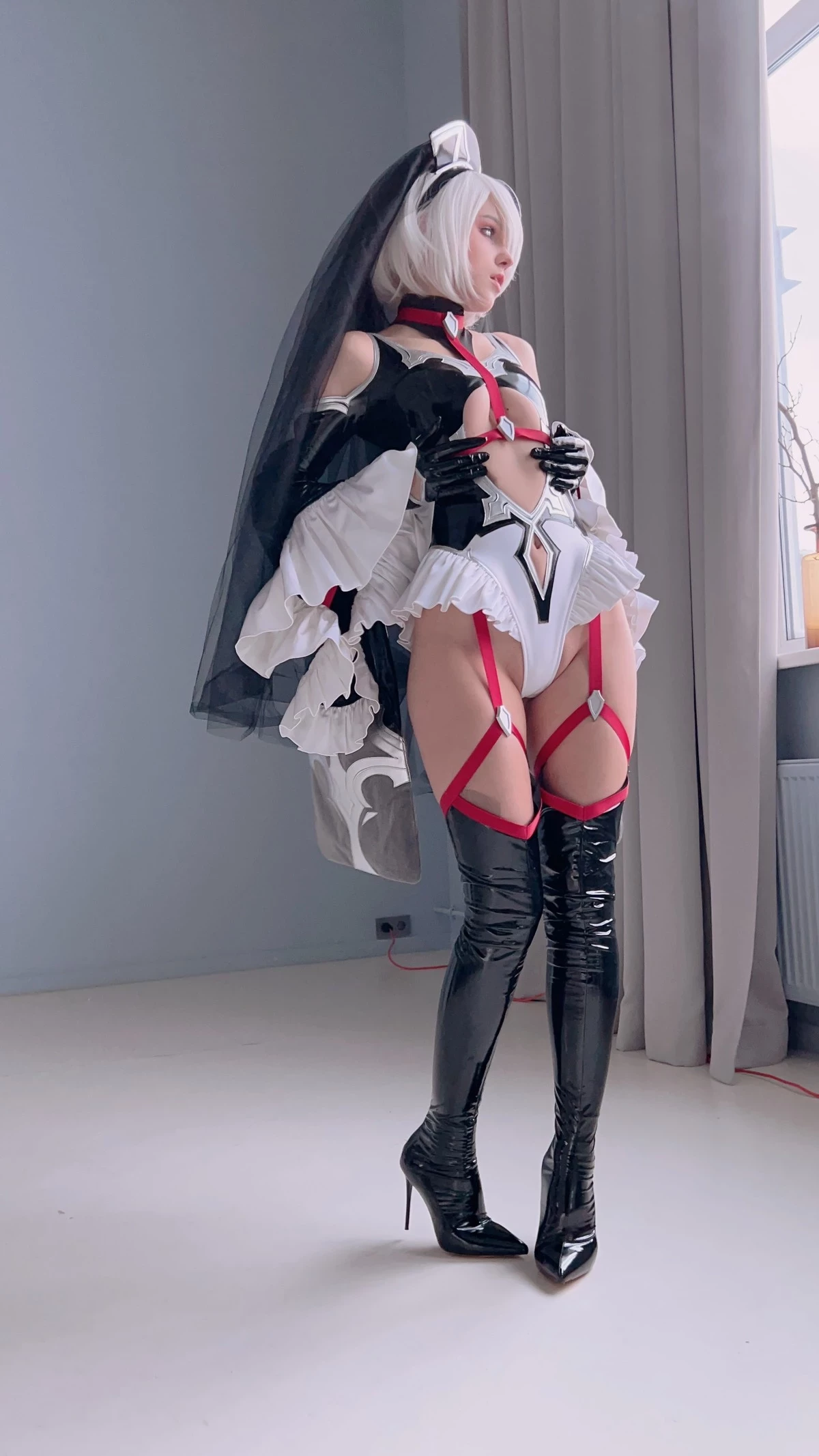 Shirogane Cosplay 2B ヨルハ2號Ｂ型 Bride Ver.