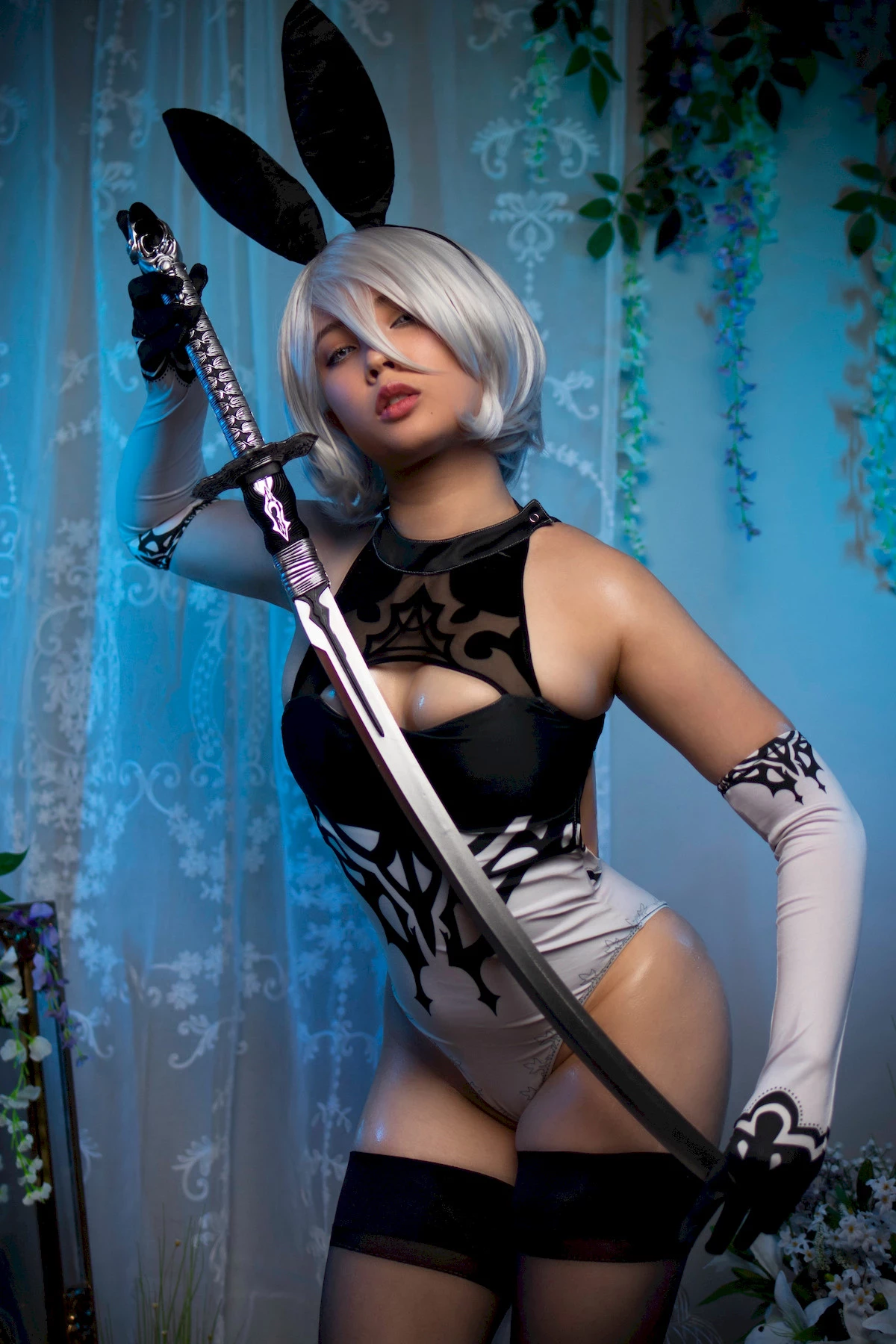 Virtual Geisha Cosplay 2B ヨルハ2號Ｂ型 Bunny