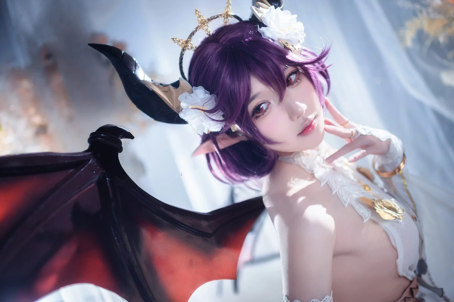 阿包也是兔娘 Cosplay 碧藍幻想古蕾婭 龍娘