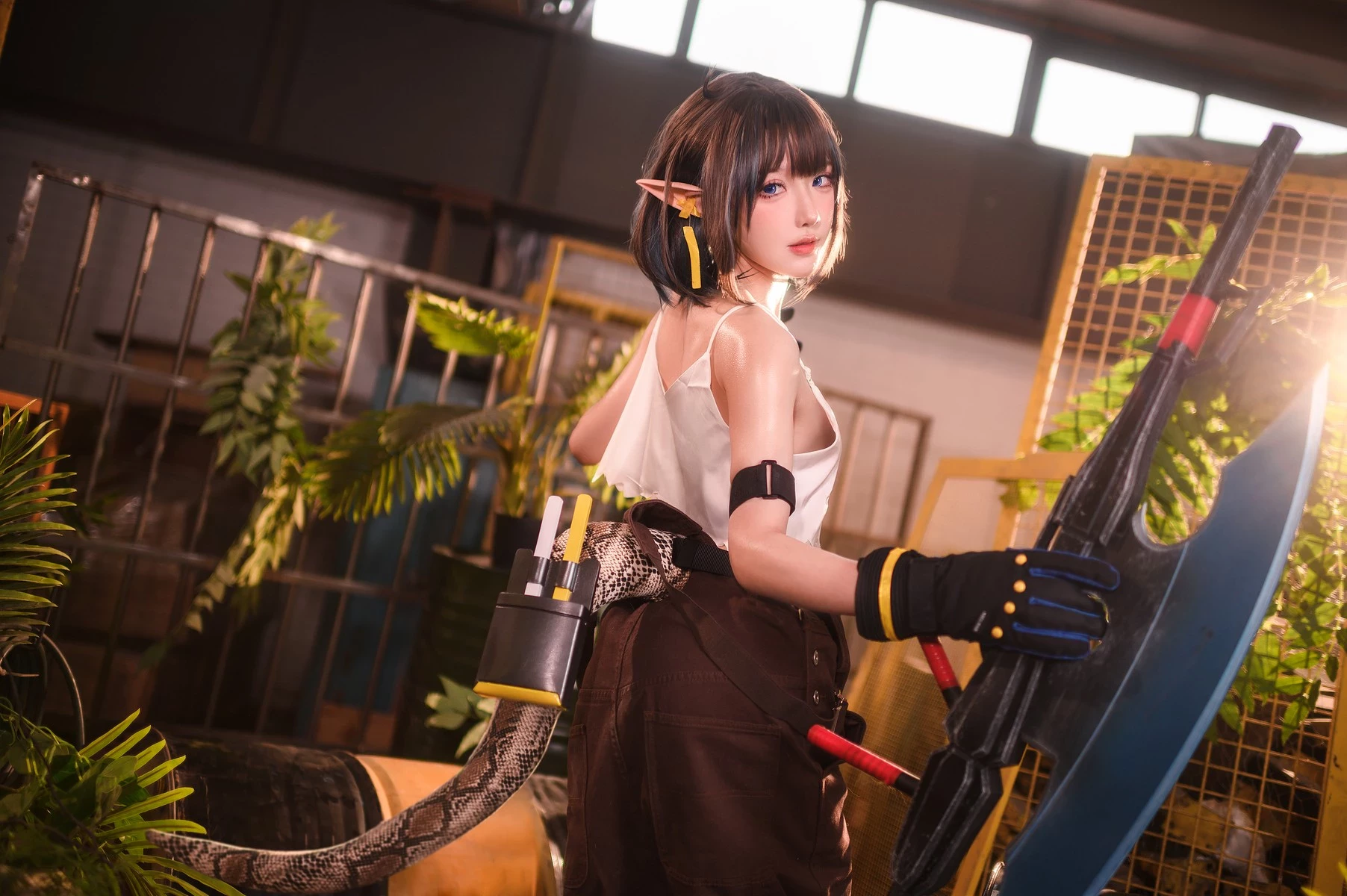 阿包也是兔娘 Cosplay 森蚺 Forest Flea