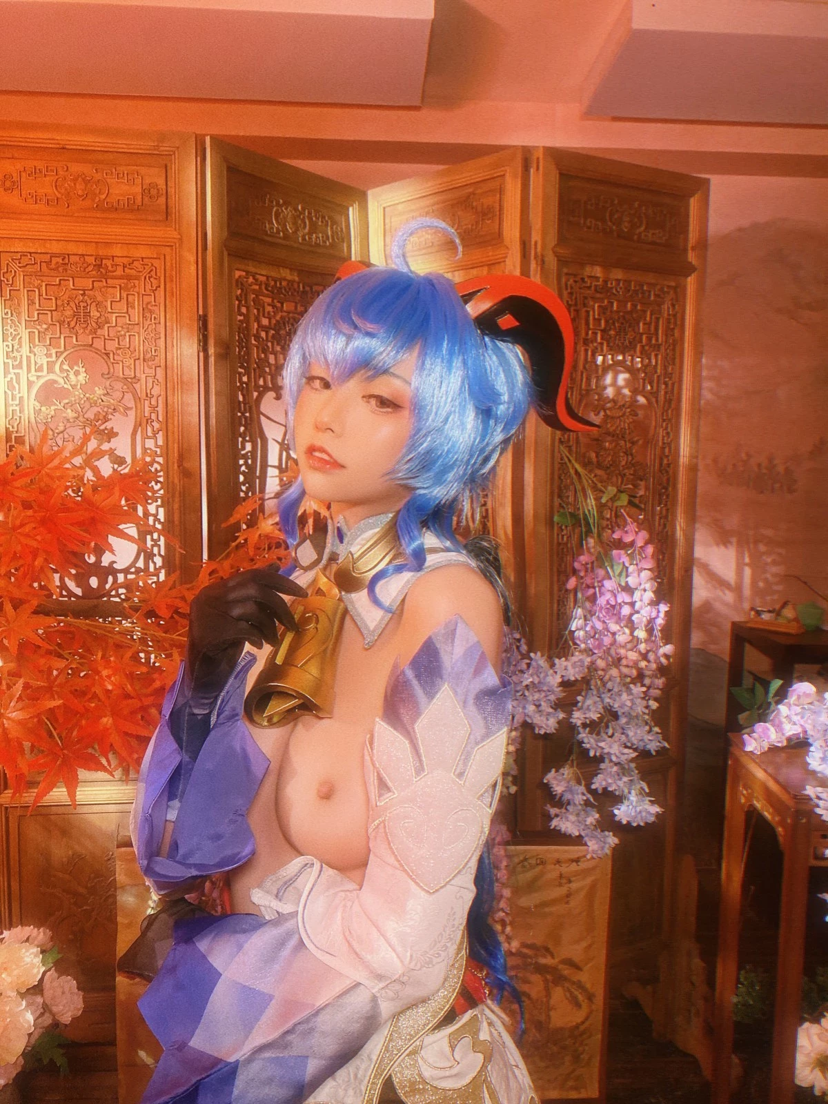 爆機少女喵小吉 Cosplay 原神 甘雨