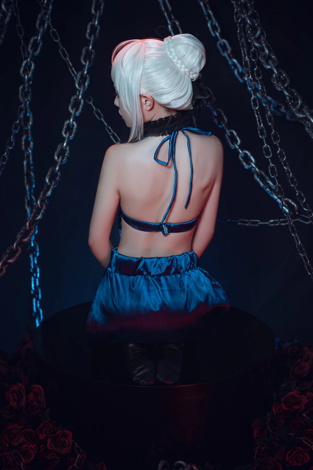 爆機少女喵小吉 Cosplay 黑呆 Saber Alter