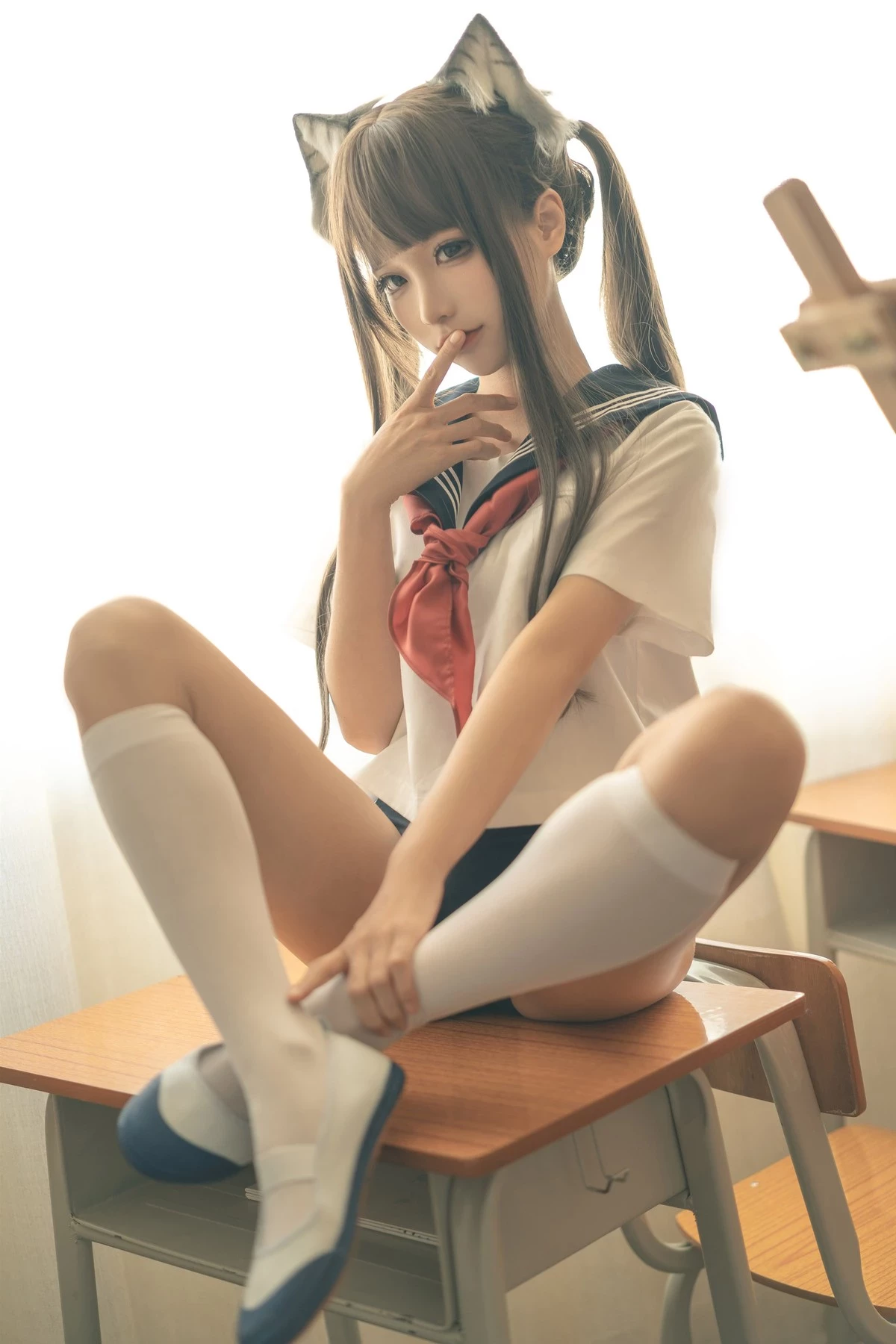 蠢沫沫 Cosplay 放學後