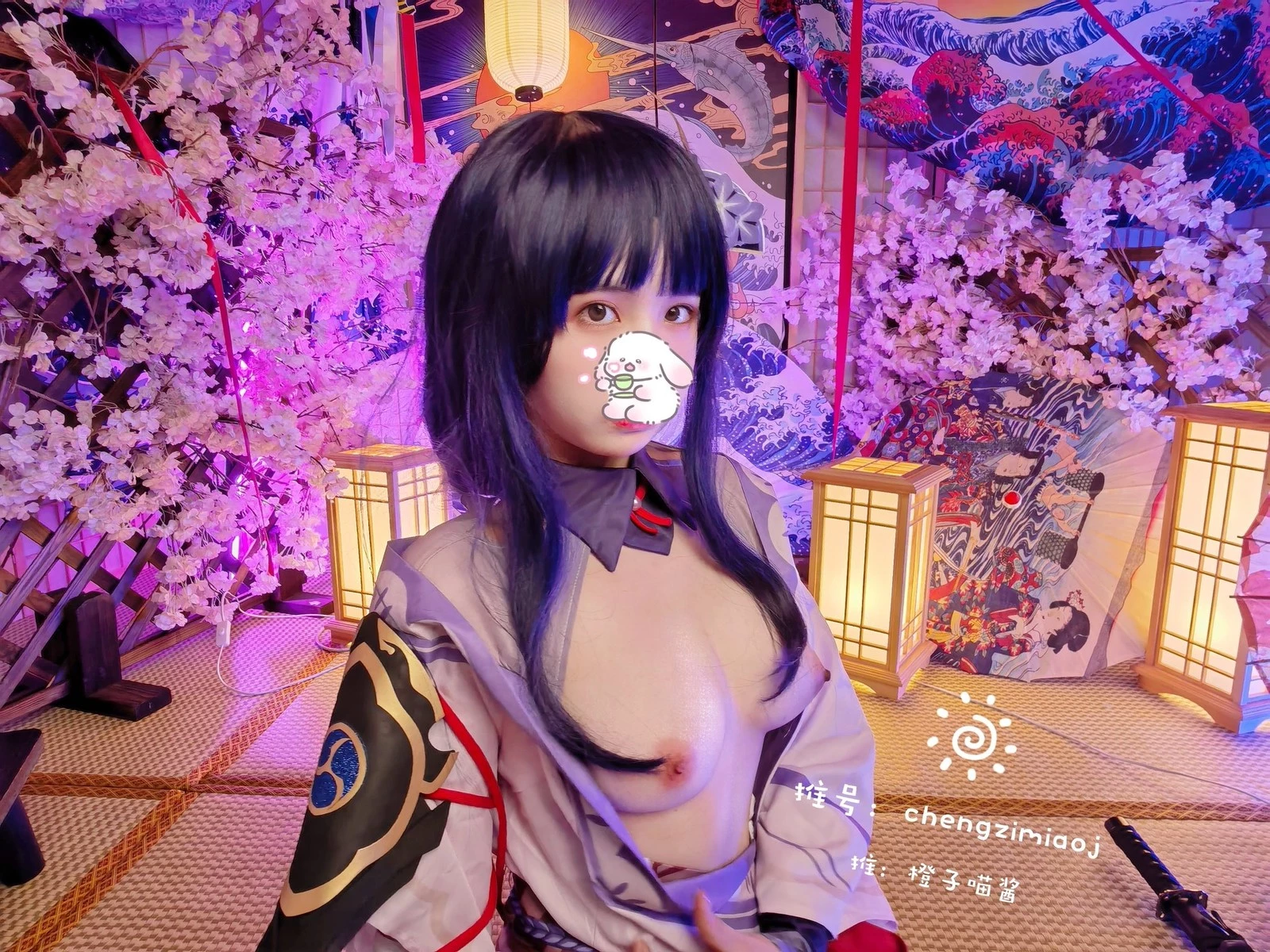 橙子喵醬 Cosplay 雷神