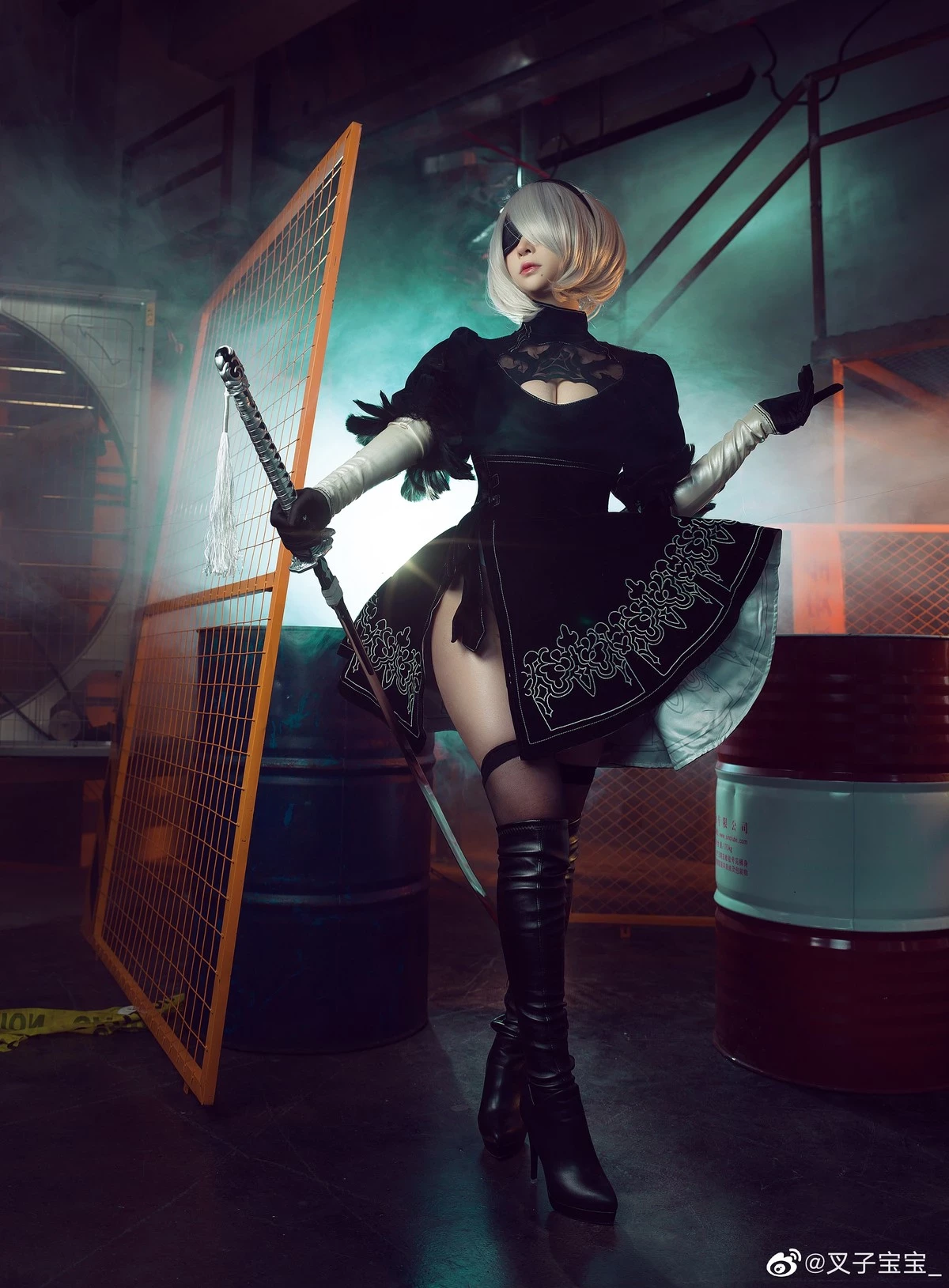 叉子寶寶 Cosplay 2B 尼爾機械紀元