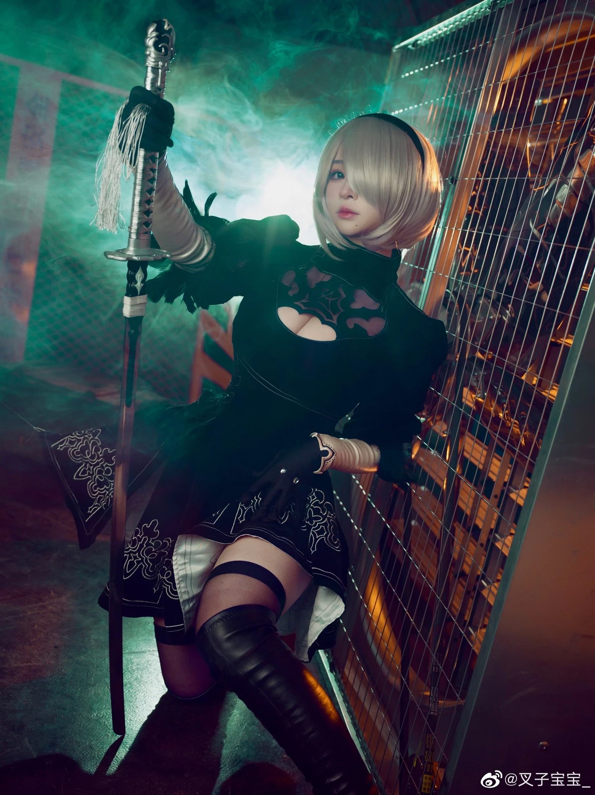 叉子寶寶 Cosplay 2B 尼爾機械紀元