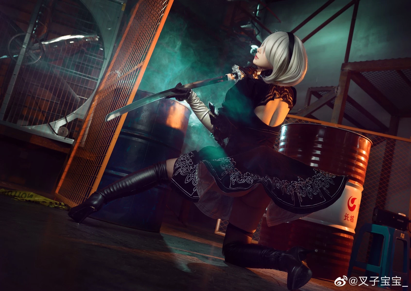 叉子寶寶 Cosplay 2B 尼爾機械紀元