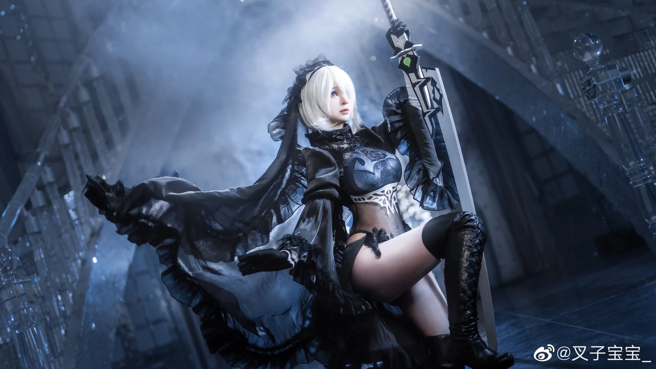 叉子寶寶 Cosplay 2B 尼爾機械紀元