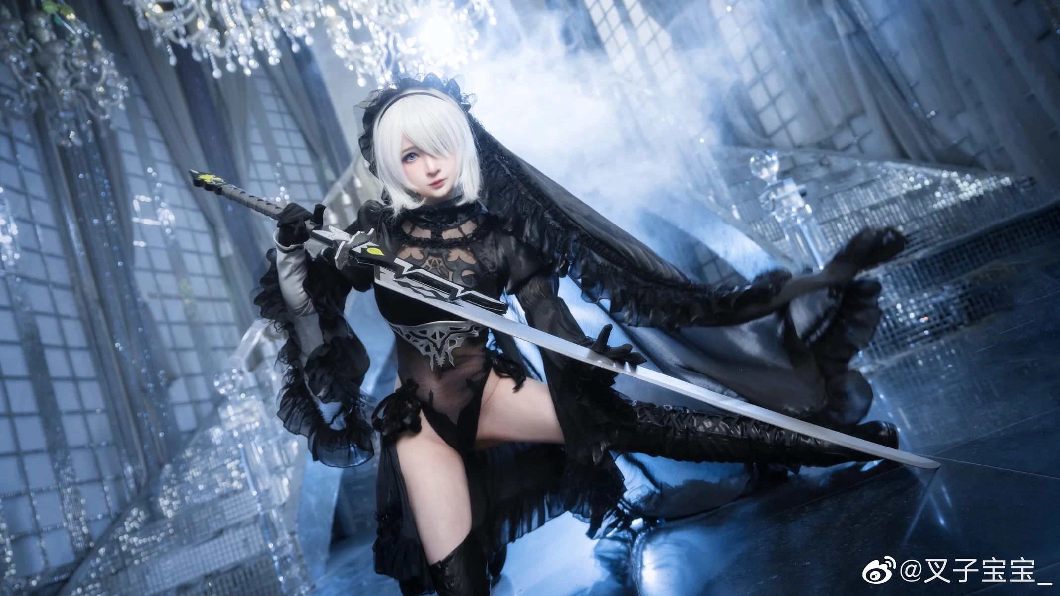 叉子寶寶 Cosplay 2B 尼爾機械紀元