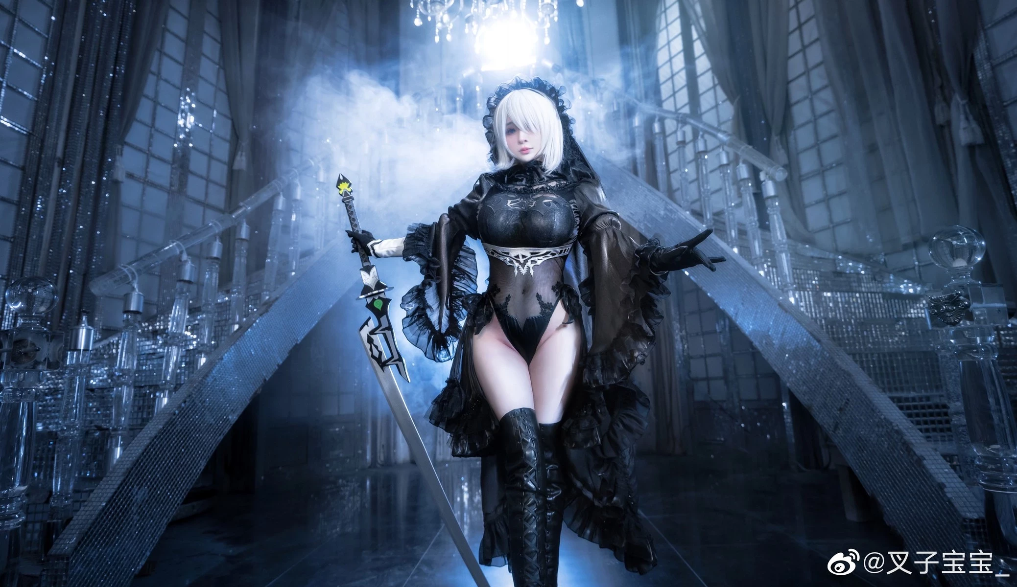 叉子寶寶 Cosplay 2B 尼爾機械紀元