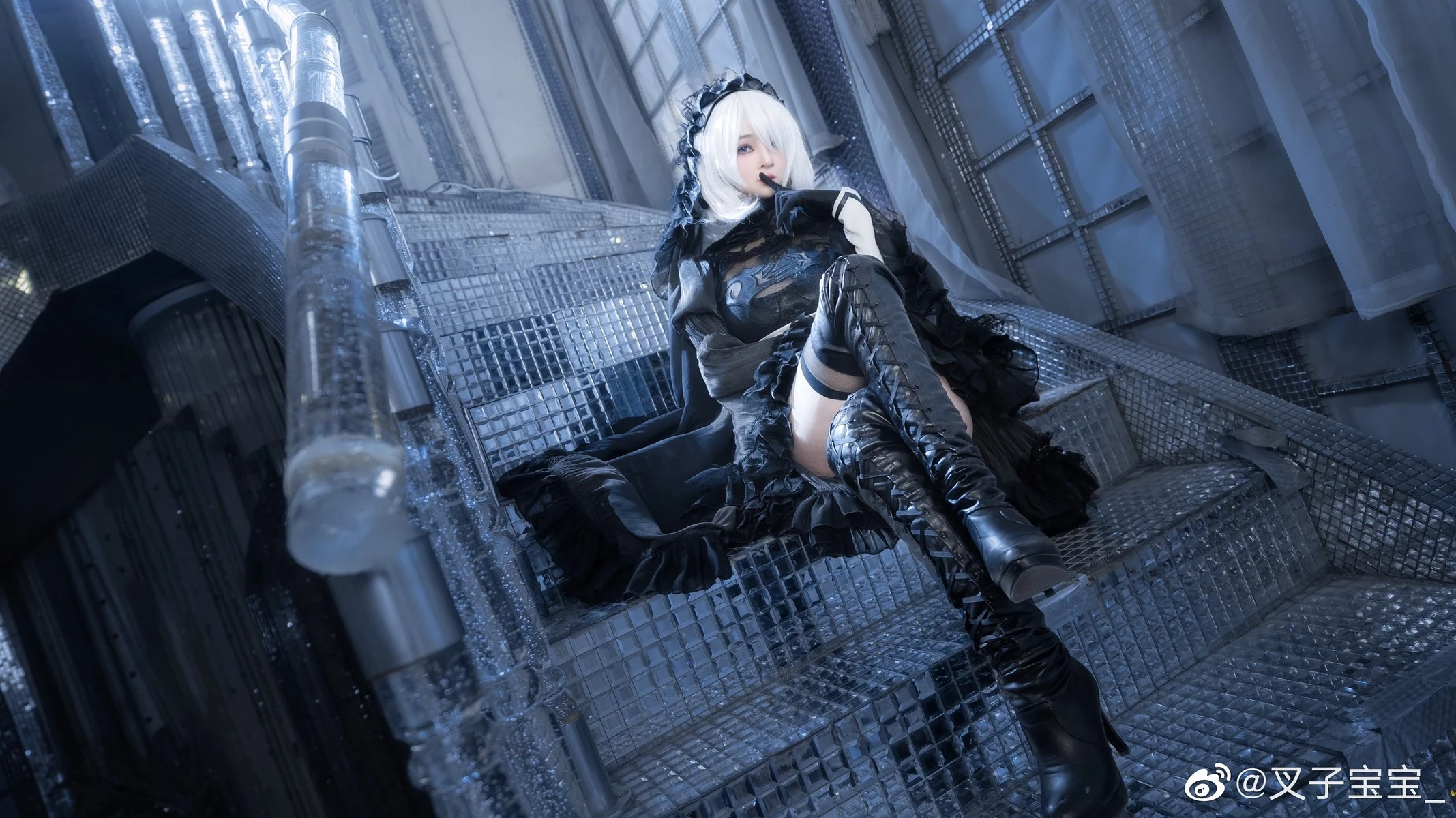 叉子寶寶 Cosplay 2B 尼爾機械紀元