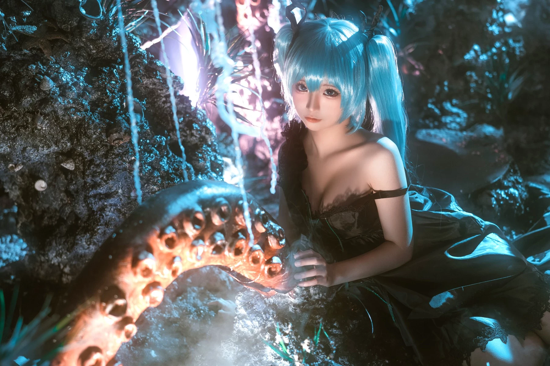 蠢沫沫 Cosplay 深海少女