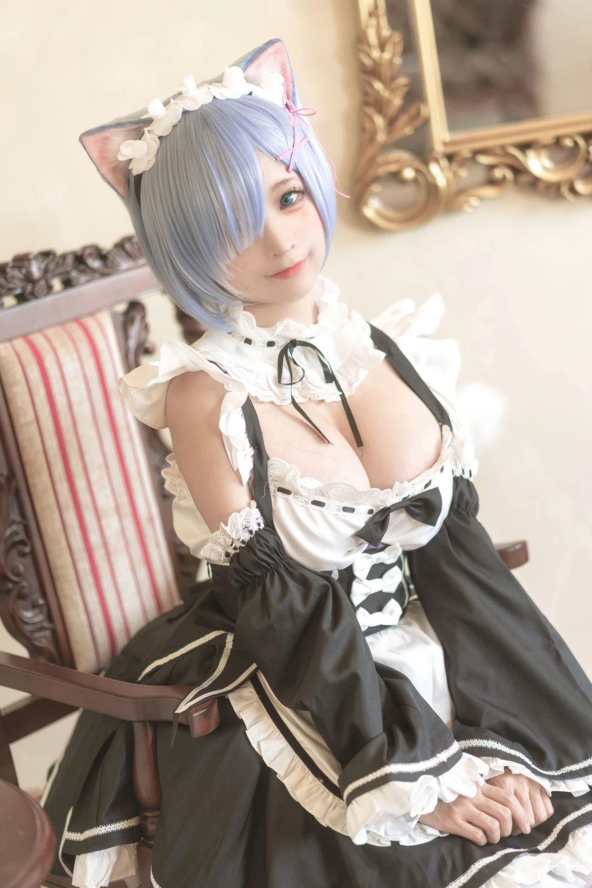 蠢沫沫 Cosplay 雷姆