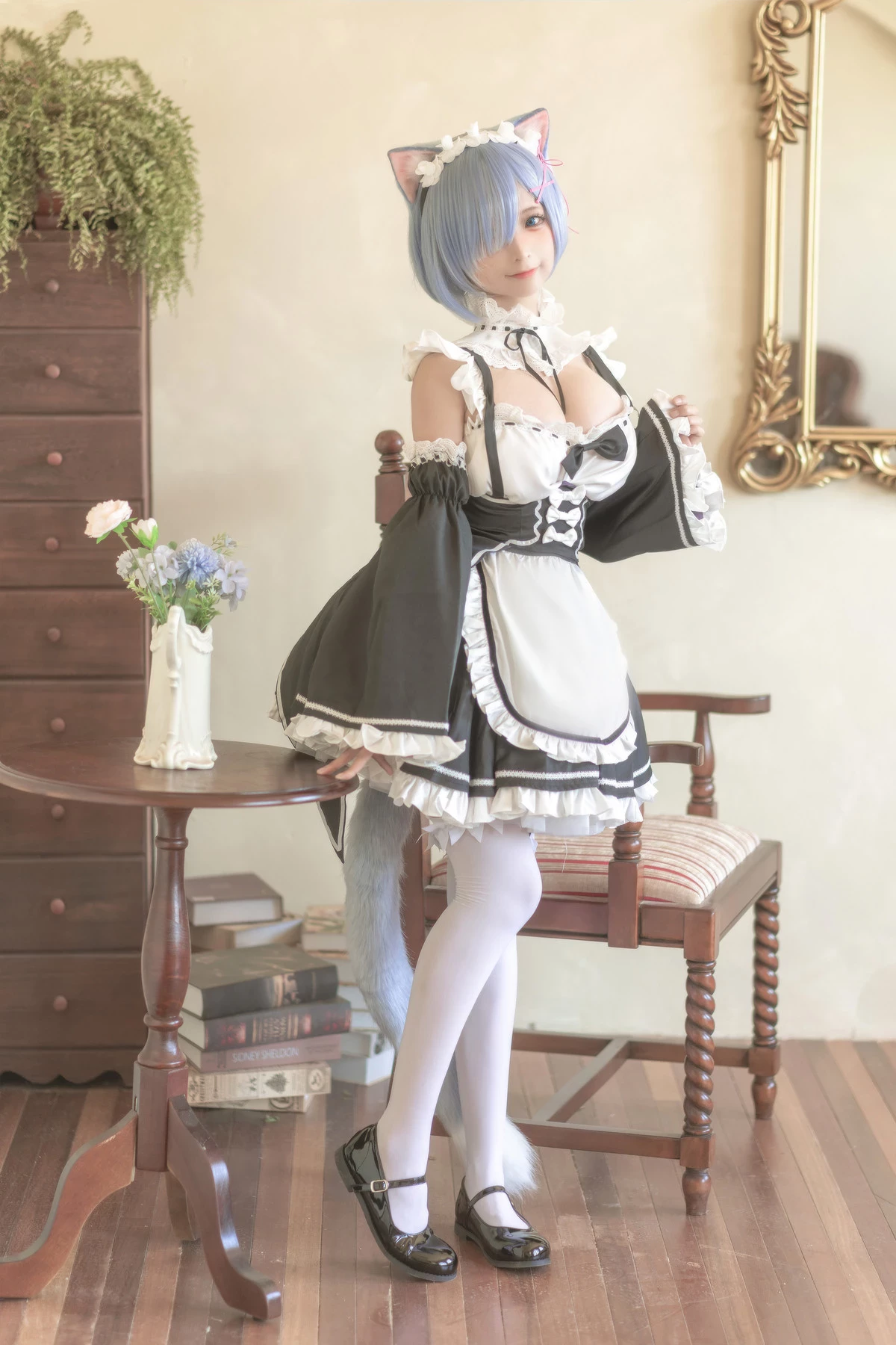 蠢沫沫 Cosplay 雷姆