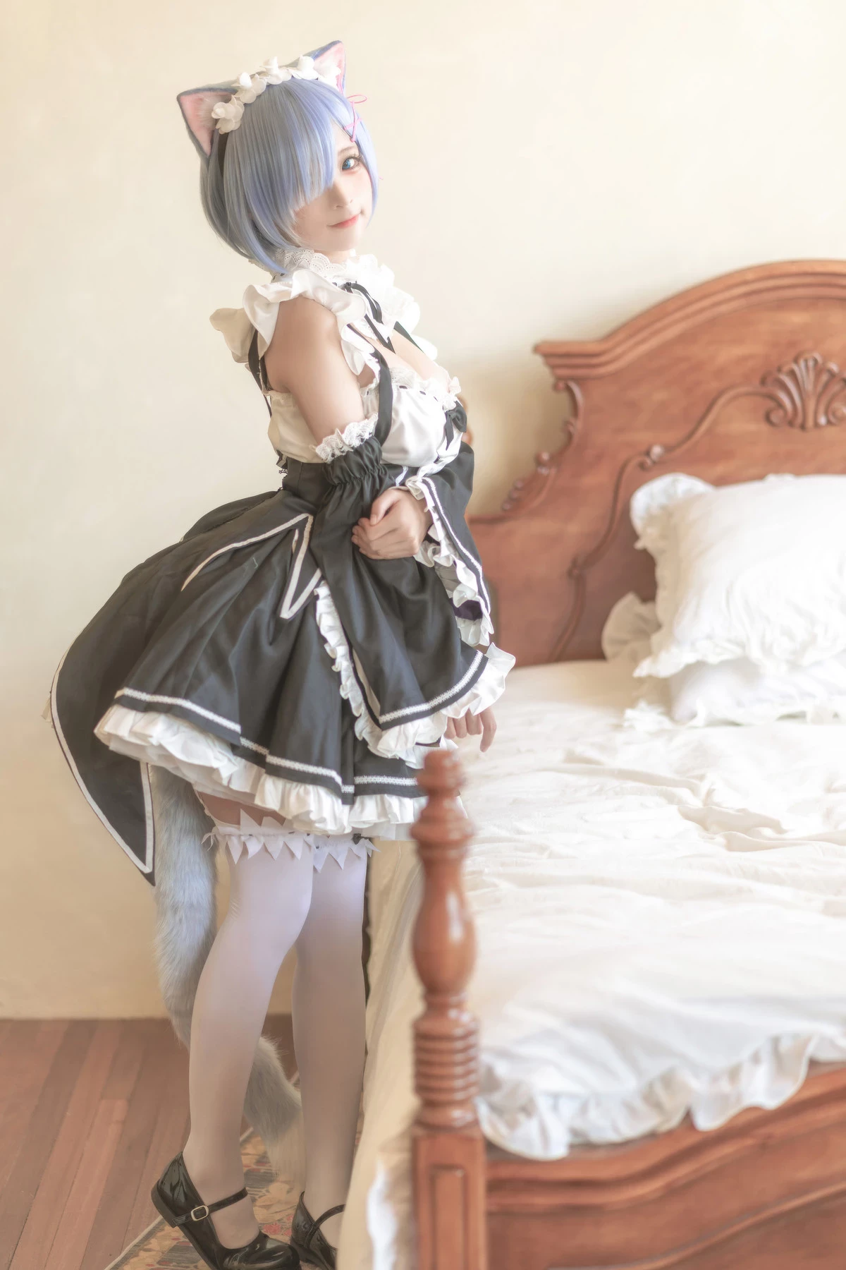 蠢沫沫 Cosplay 雷姆