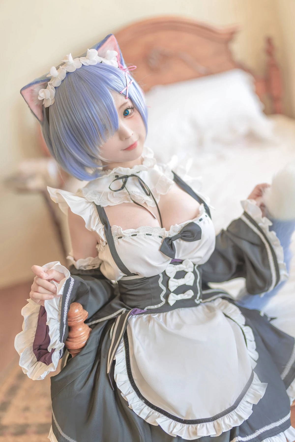 蠢沫沫 Cosplay 雷姆