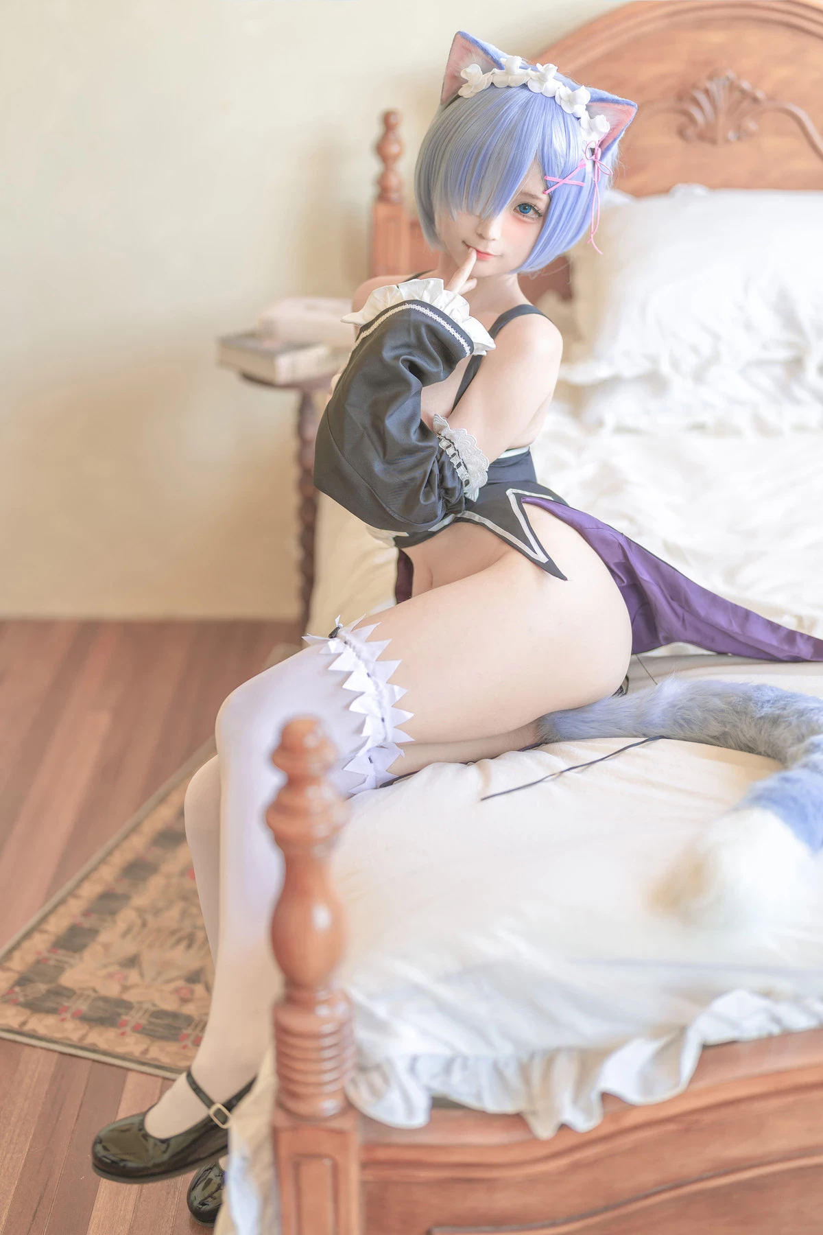 蠢沫沫 Cosplay 雷姆