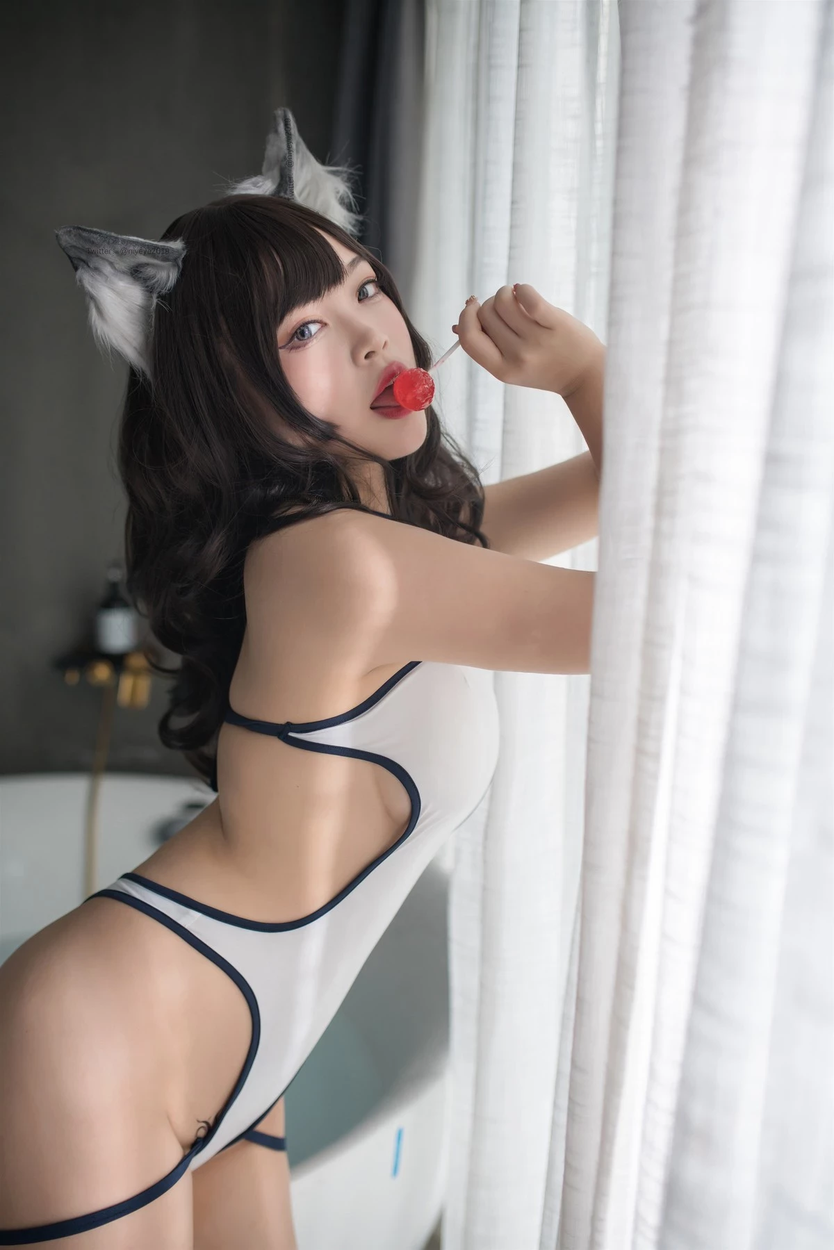 萌系小姐姐 Cosplay 白燁 室內