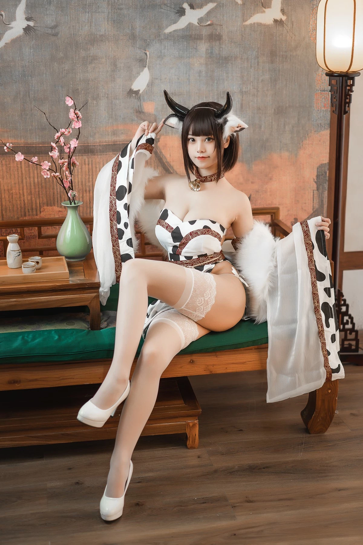 蜜汁貓裘 Cosplay 奶牛