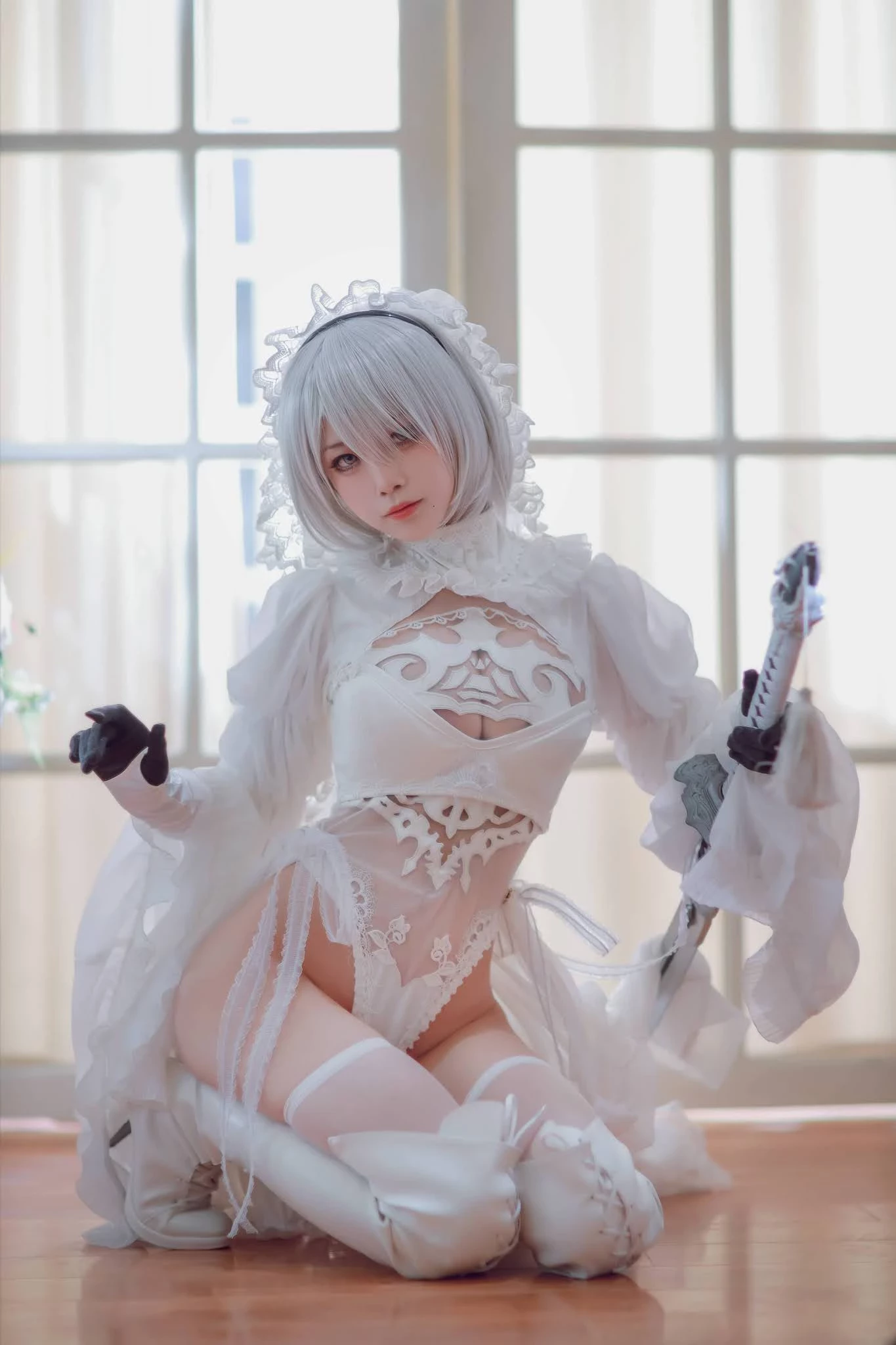 [水淼Aqua] 2B White Version NieR_Automata ニーア オートマタ