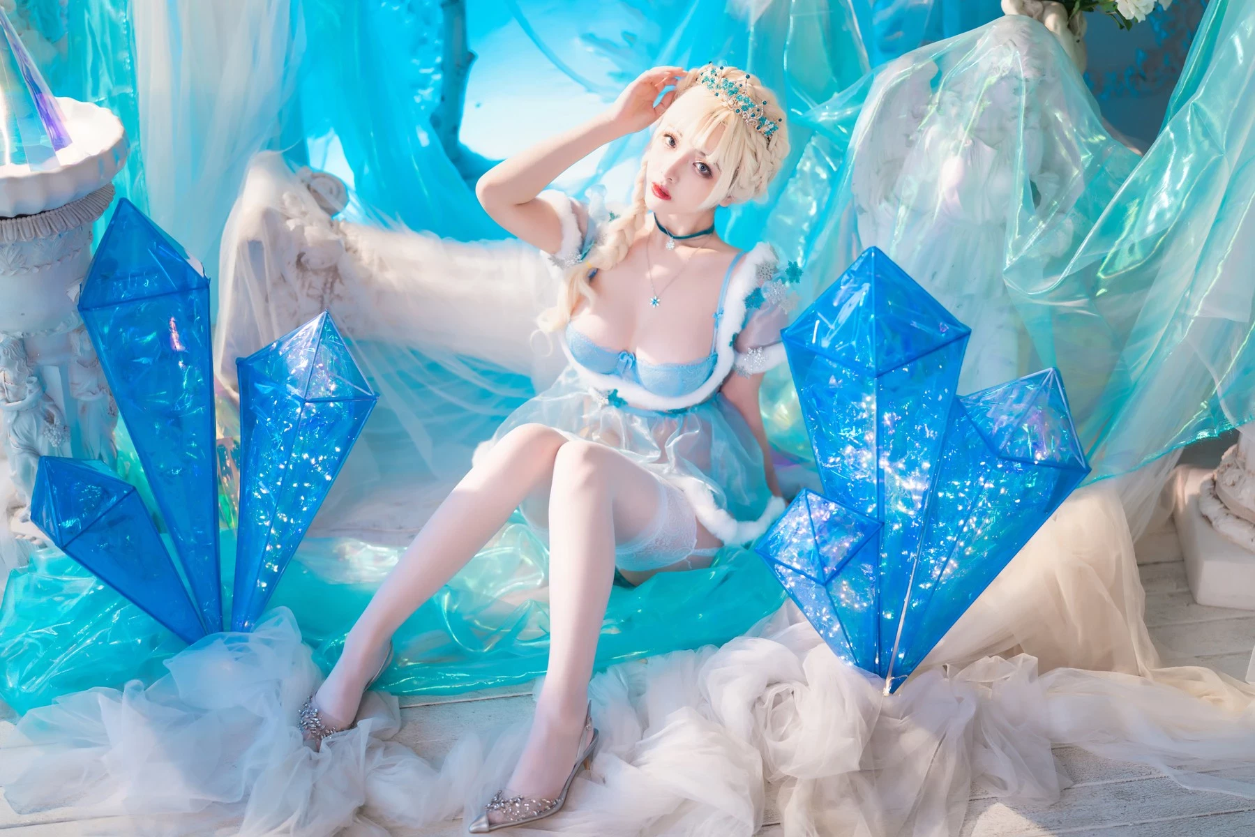 雯妹 Cosplay 冰雪 Snow Ice