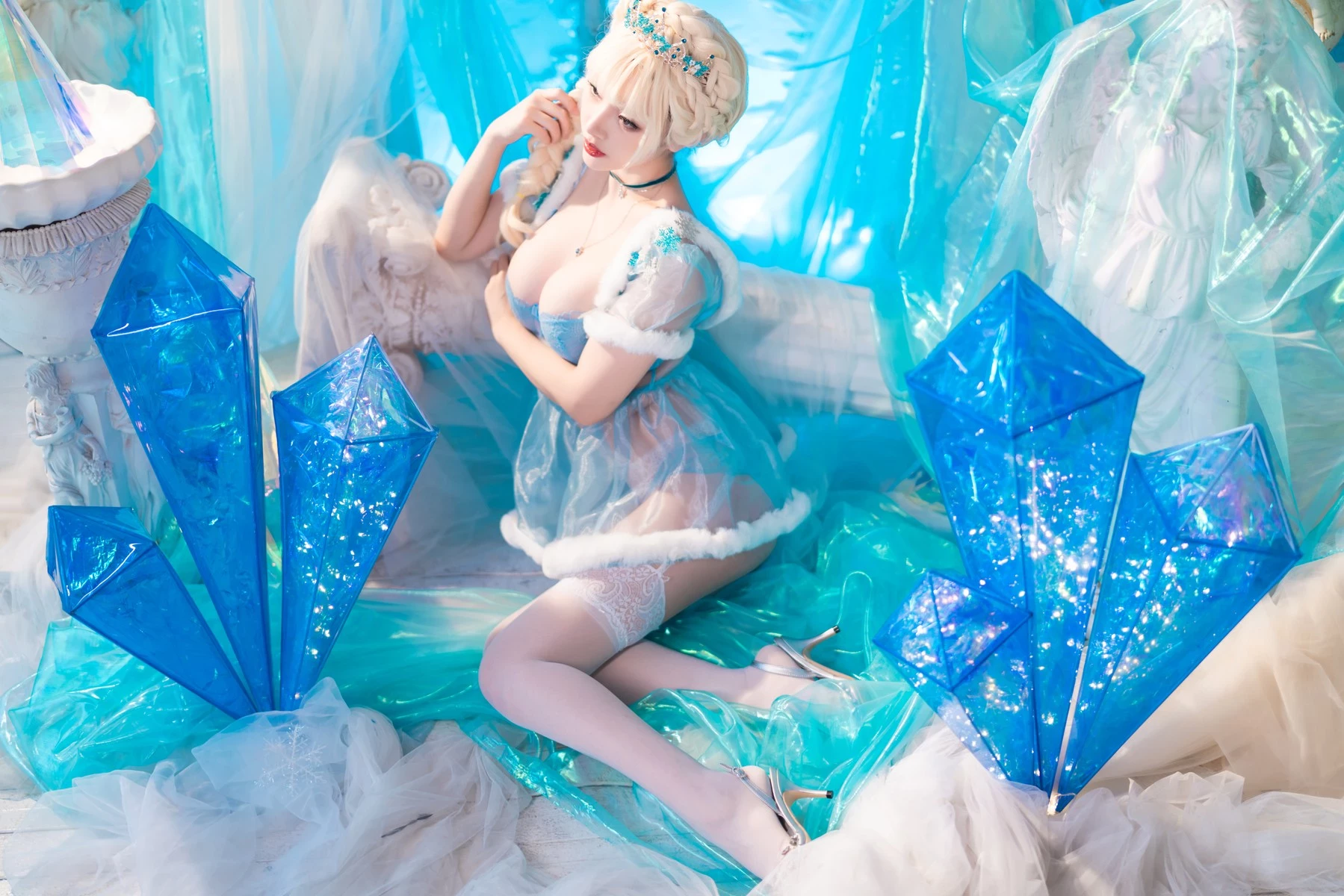 雯妹 Cosplay 冰雪 Snow Ice