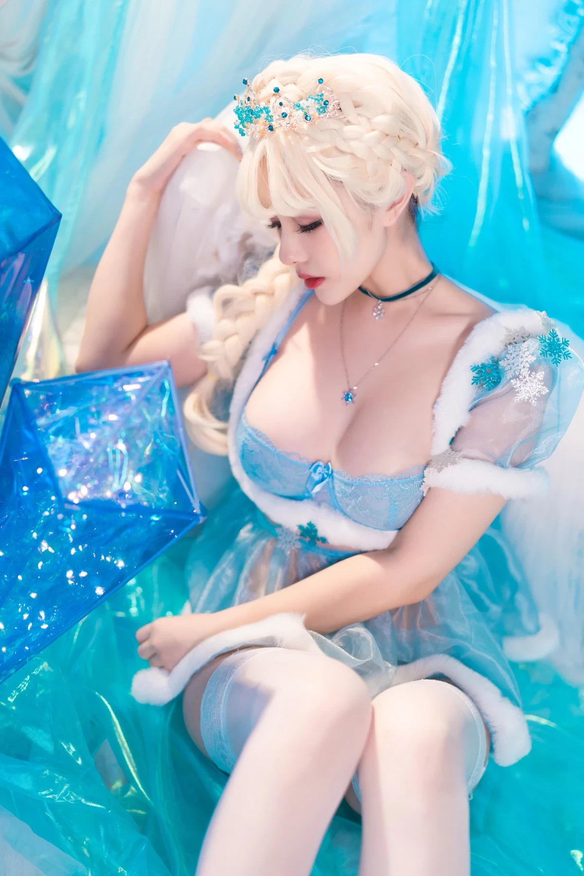 雯妹 Cosplay 冰雪 Snow Ice