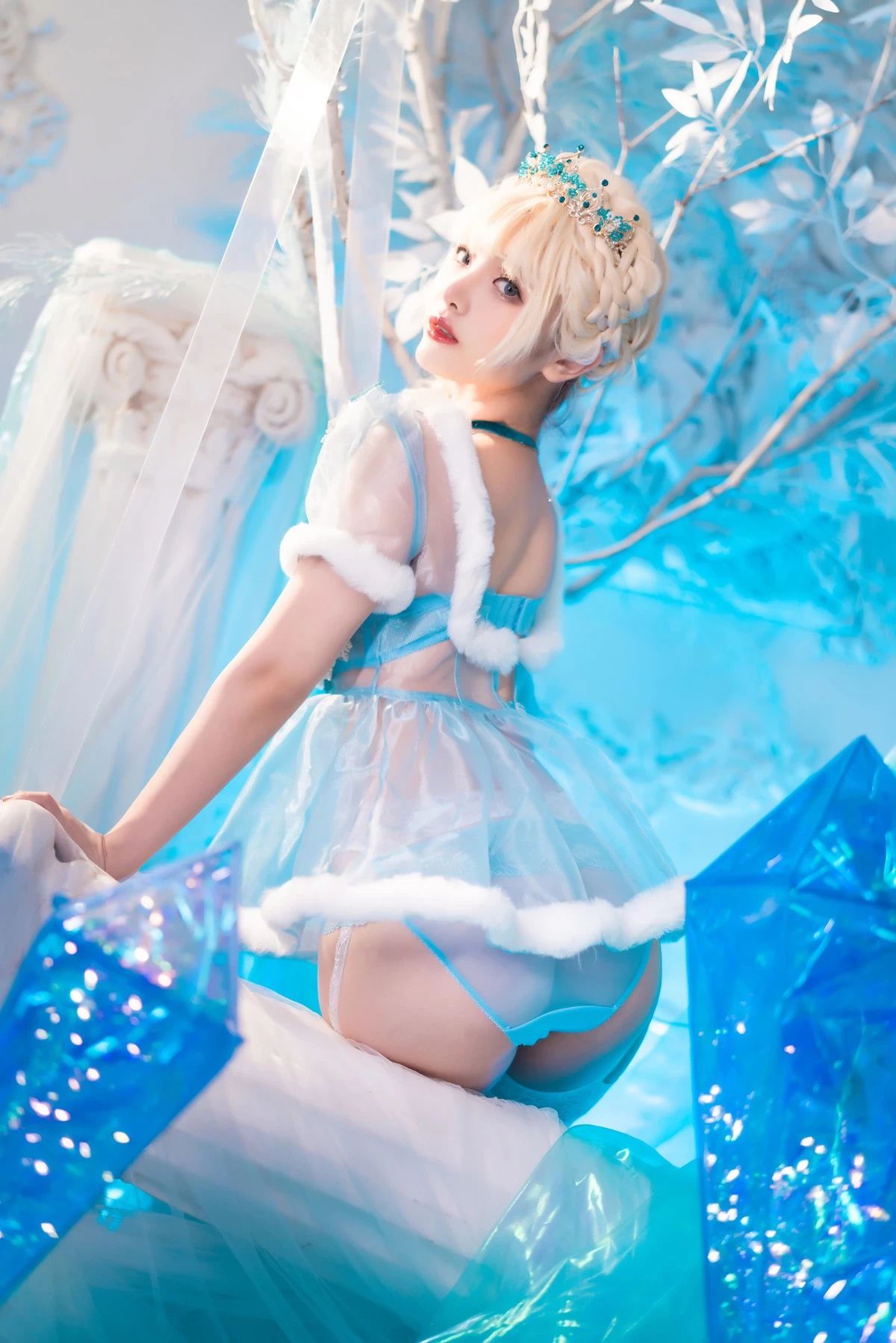 雯妹 Cosplay 冰雪 Snow Ice