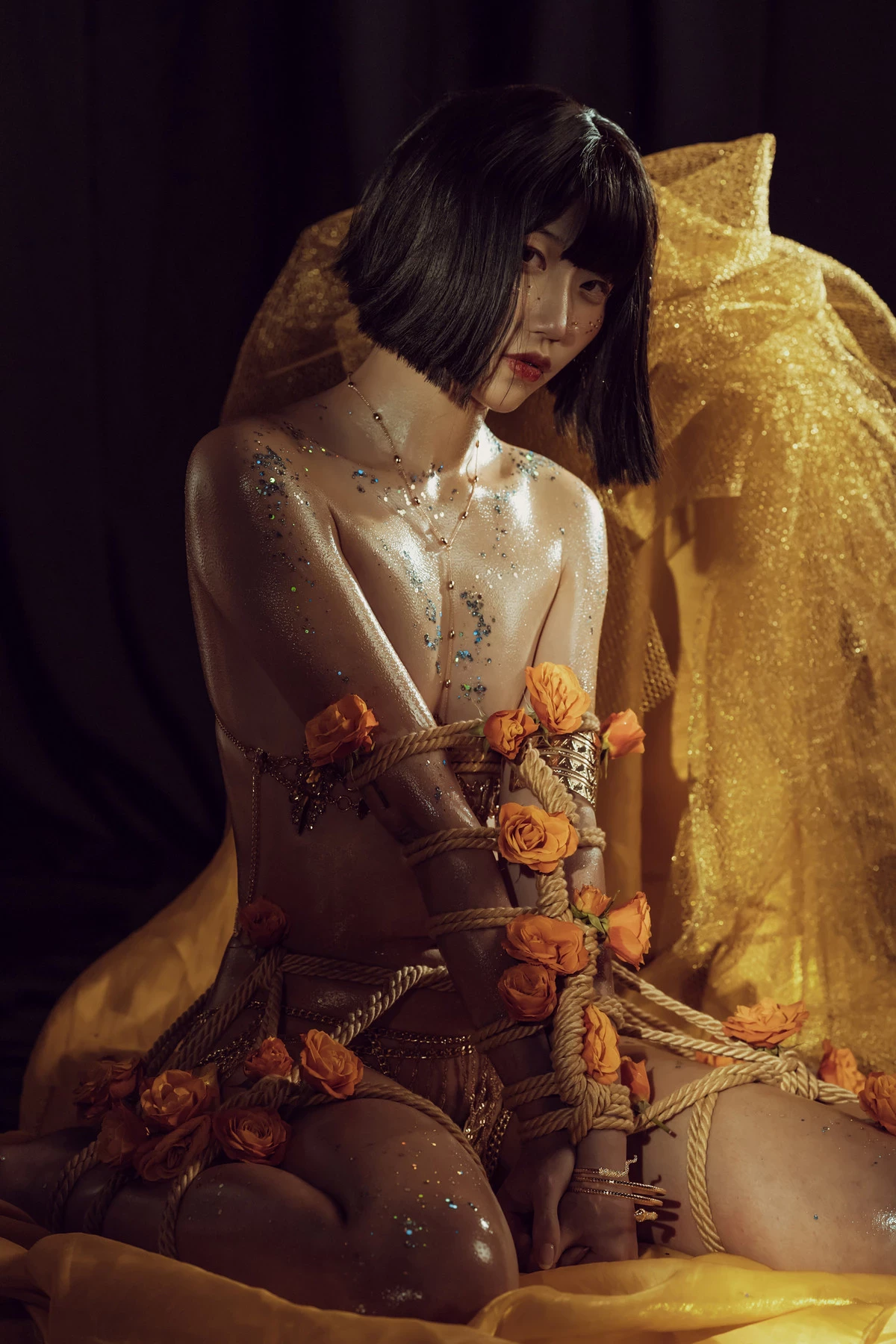 雲溪溪 Cosplay 花與繩 Flower and Rope