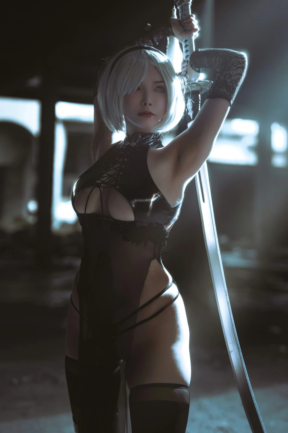 夏小秋秋秋 Cosplay 2B ニーア オートマタ