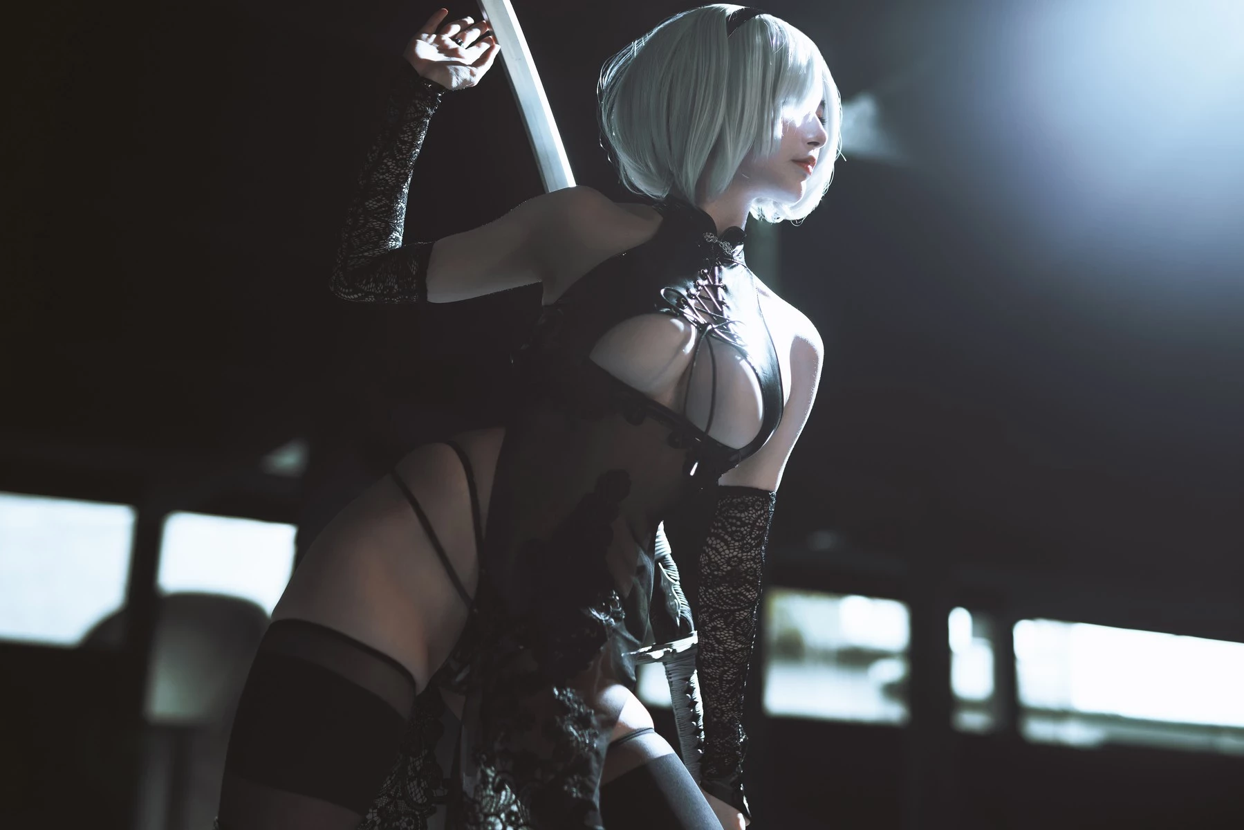 夏小秋秋秋 Cosplay 2B ニーア オートマタ